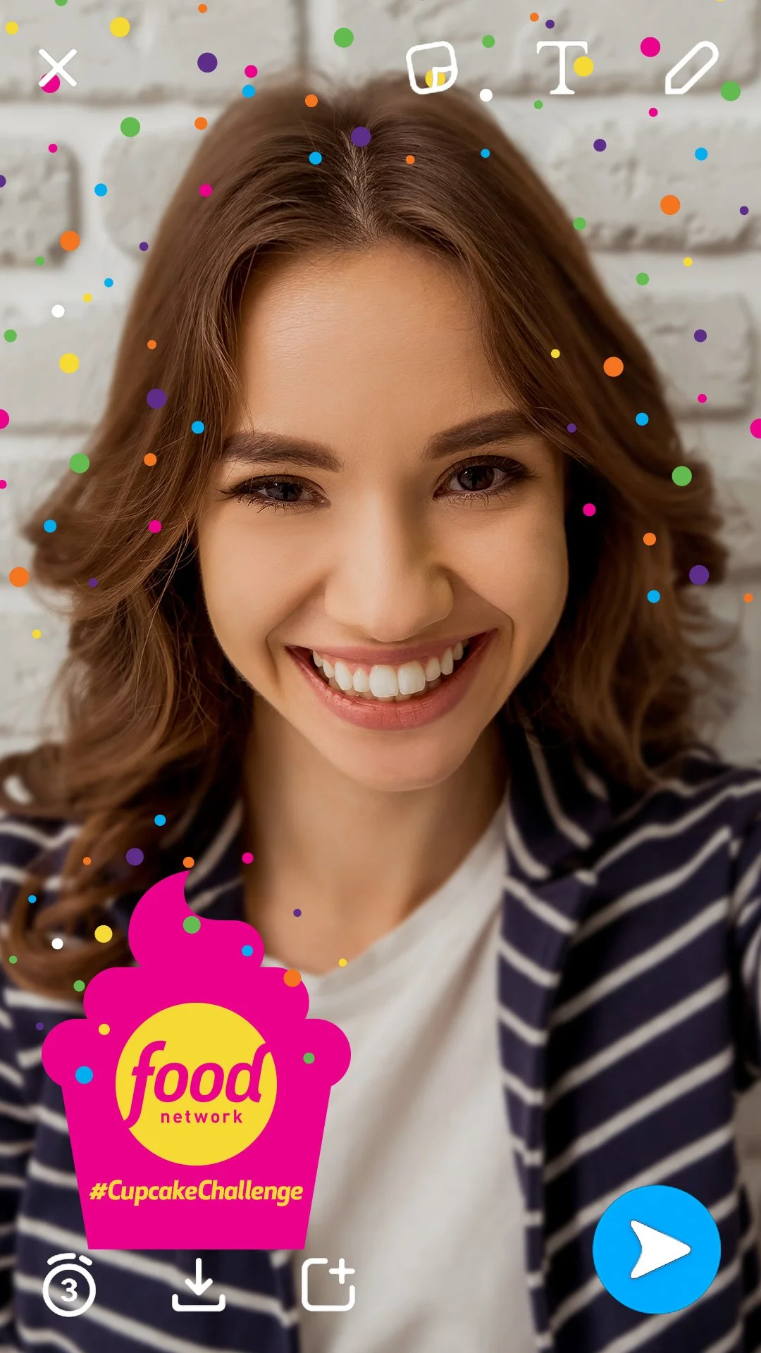 Food Network's Geofilter - Snapchat