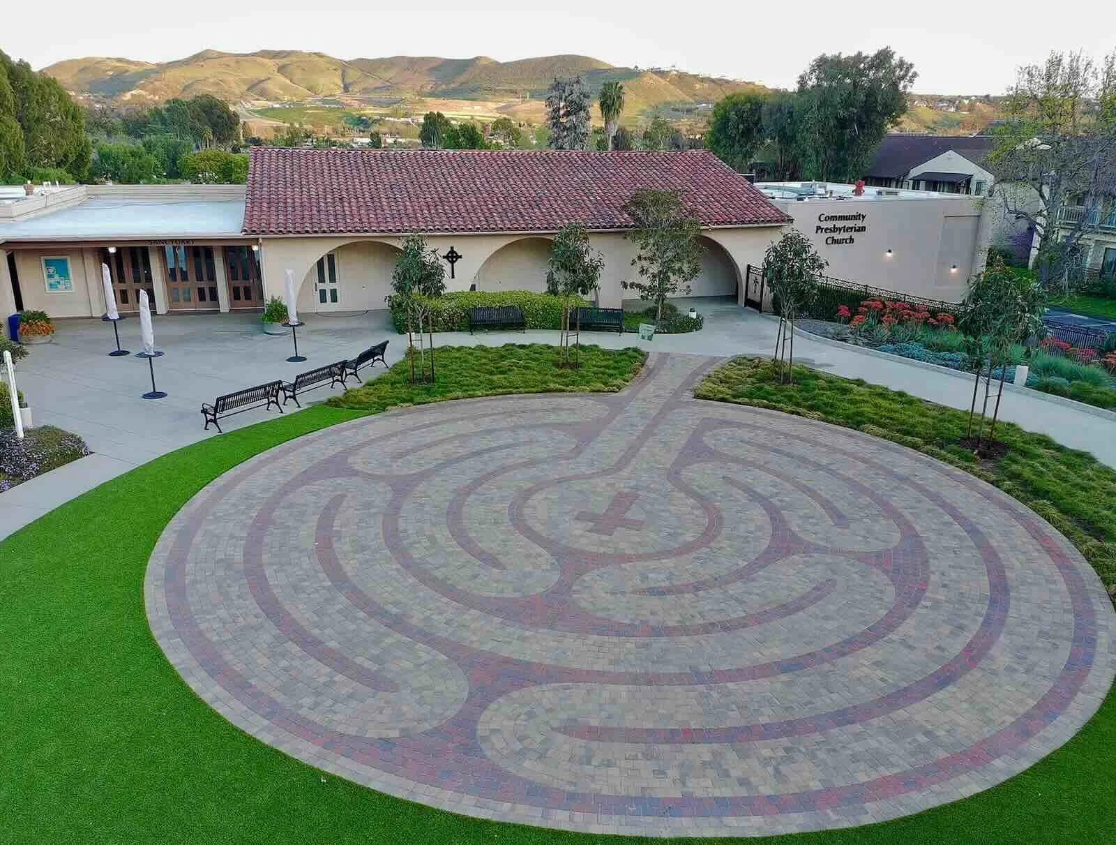 Our Prayer Labyrinth is for all to come and experience the power of walking the labyrinth.