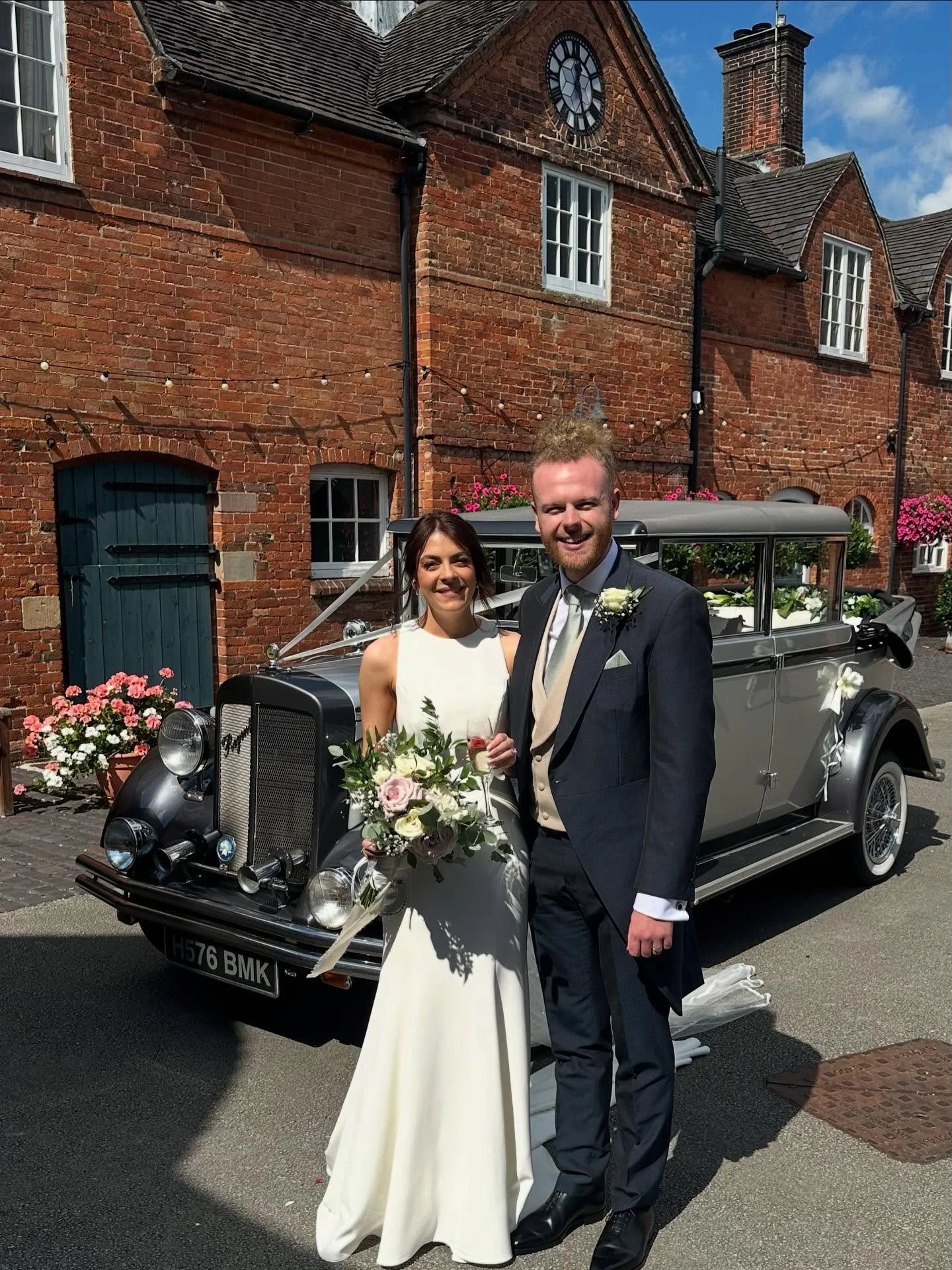 Sarah and Freddie&rsquo;s early August wedding was  a lovely day, full of fun, happiness and sunshine🥰🍾🎈#derbyshireweddingvenue #exclusiveuseweddingvenue #countryhousewedding