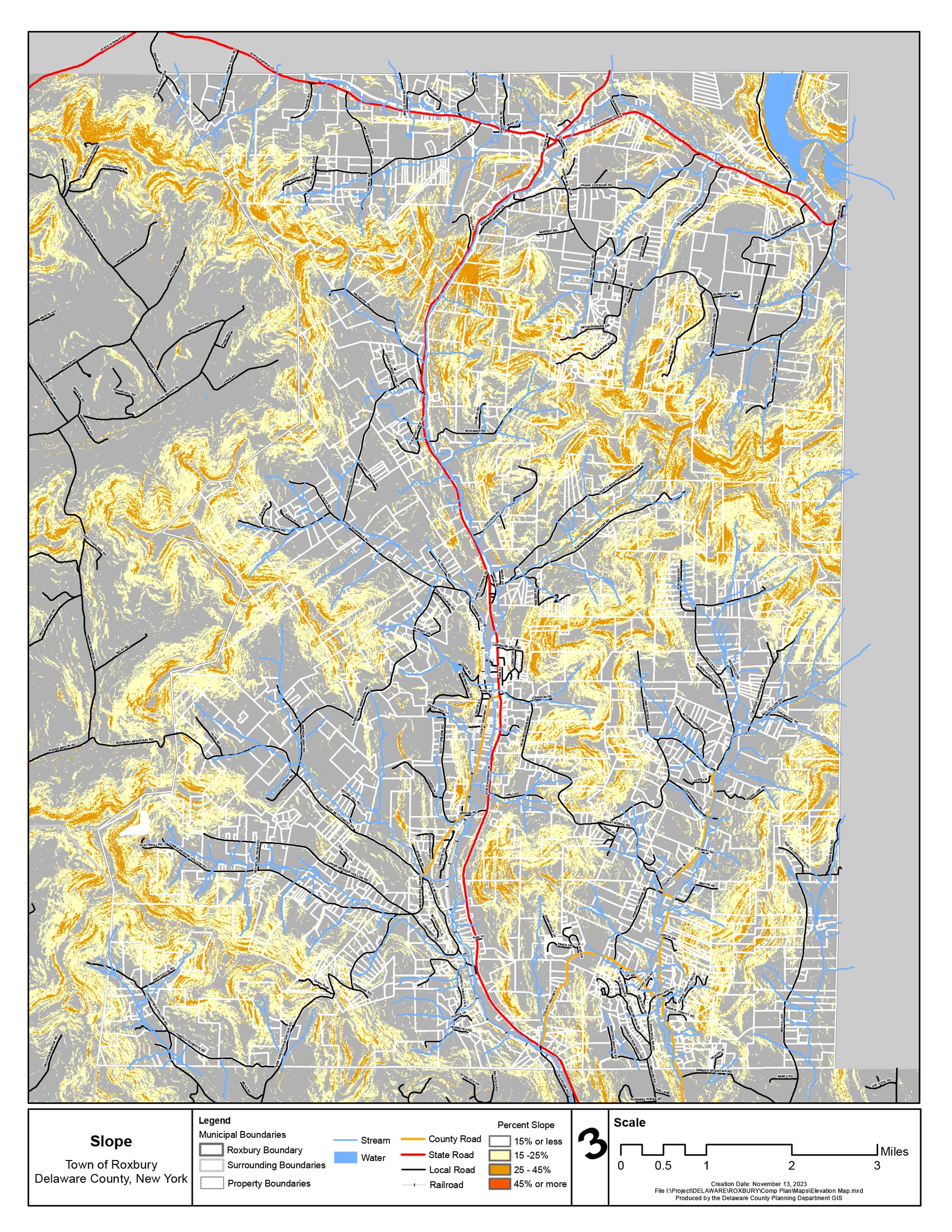 Slope Map