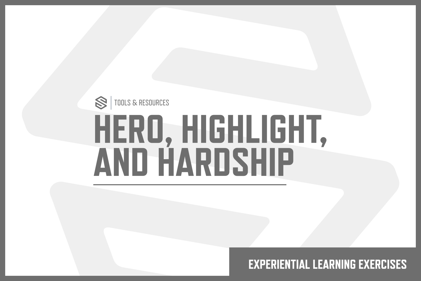 Hero, Hardship, Highlight