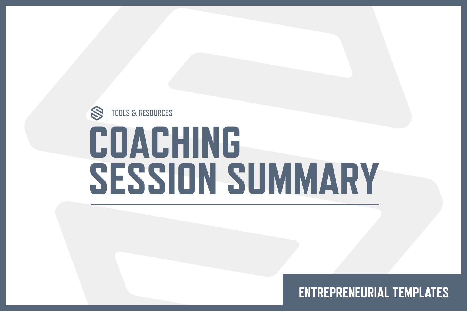 Coaching Session Summary