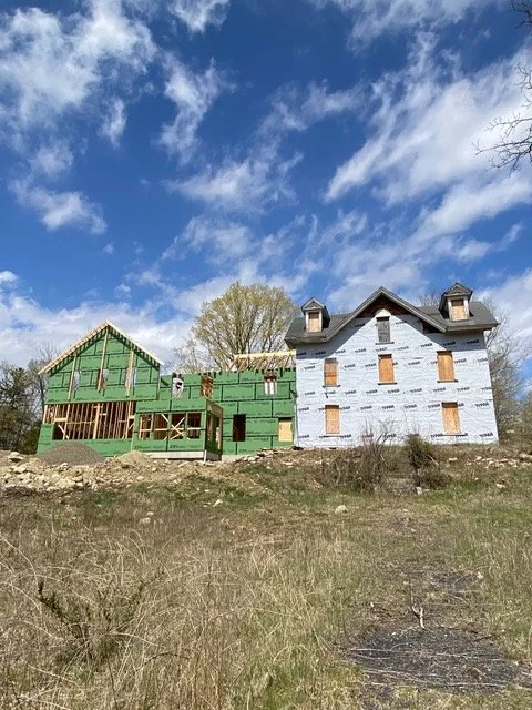 2025-04-22 Framing 2nd floor west side and barn 2.jpeg