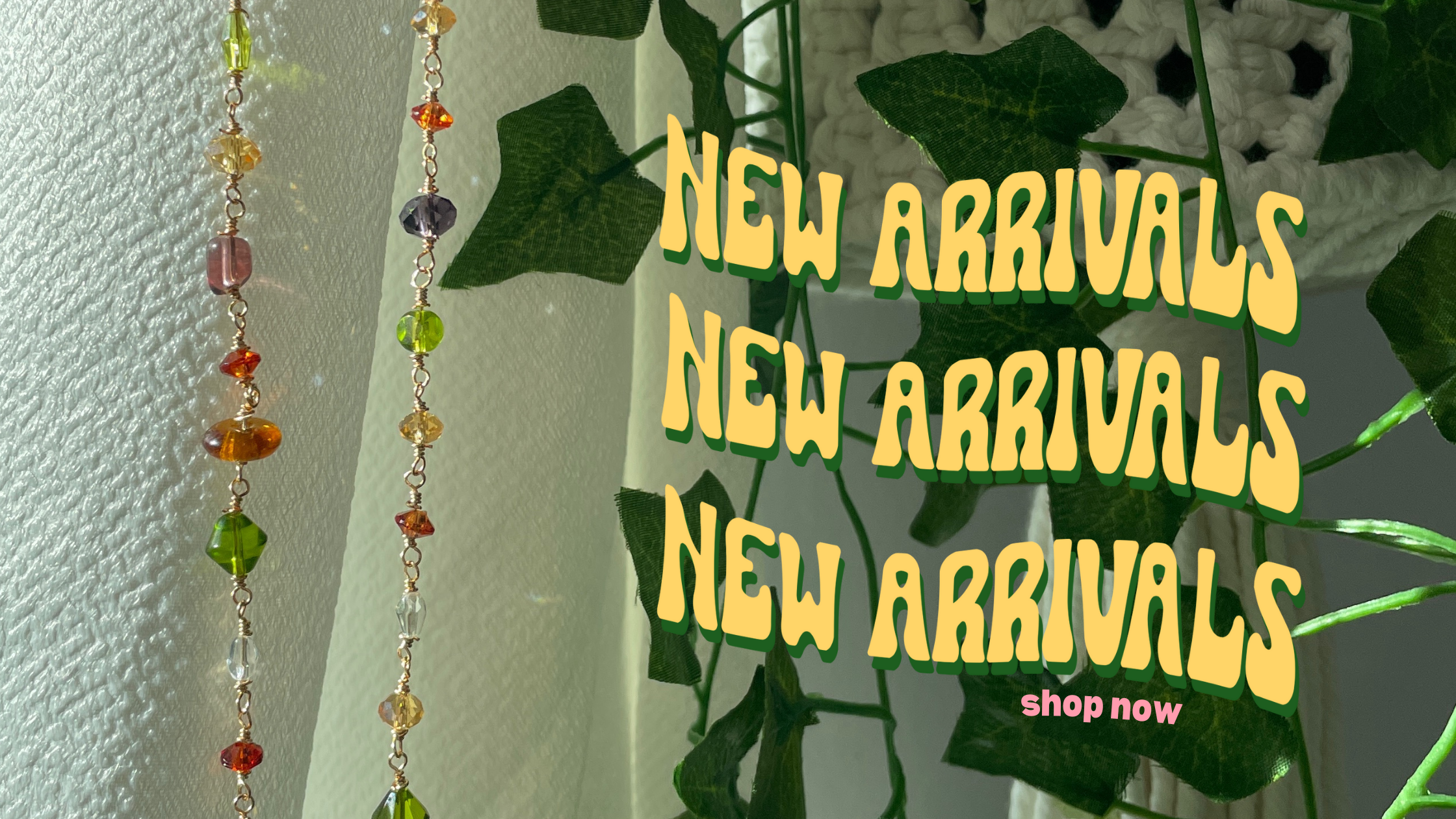Green Graphic New Arrivals Website Homepage Banner.png