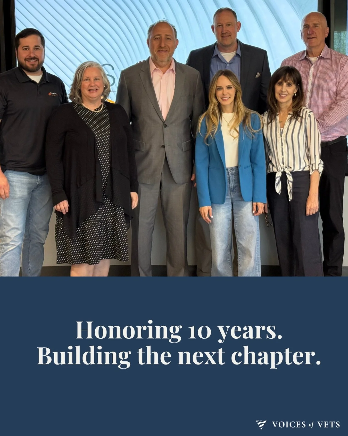 Meet the Advisory Board leading Voices of Vets into our next chapter. 🎖️

We are proud to introduce our newly formed Advisory Board of Directors following our kickoff meeting, led by Voices of Vets President Mike Finkel. 

This dedicated group is st
