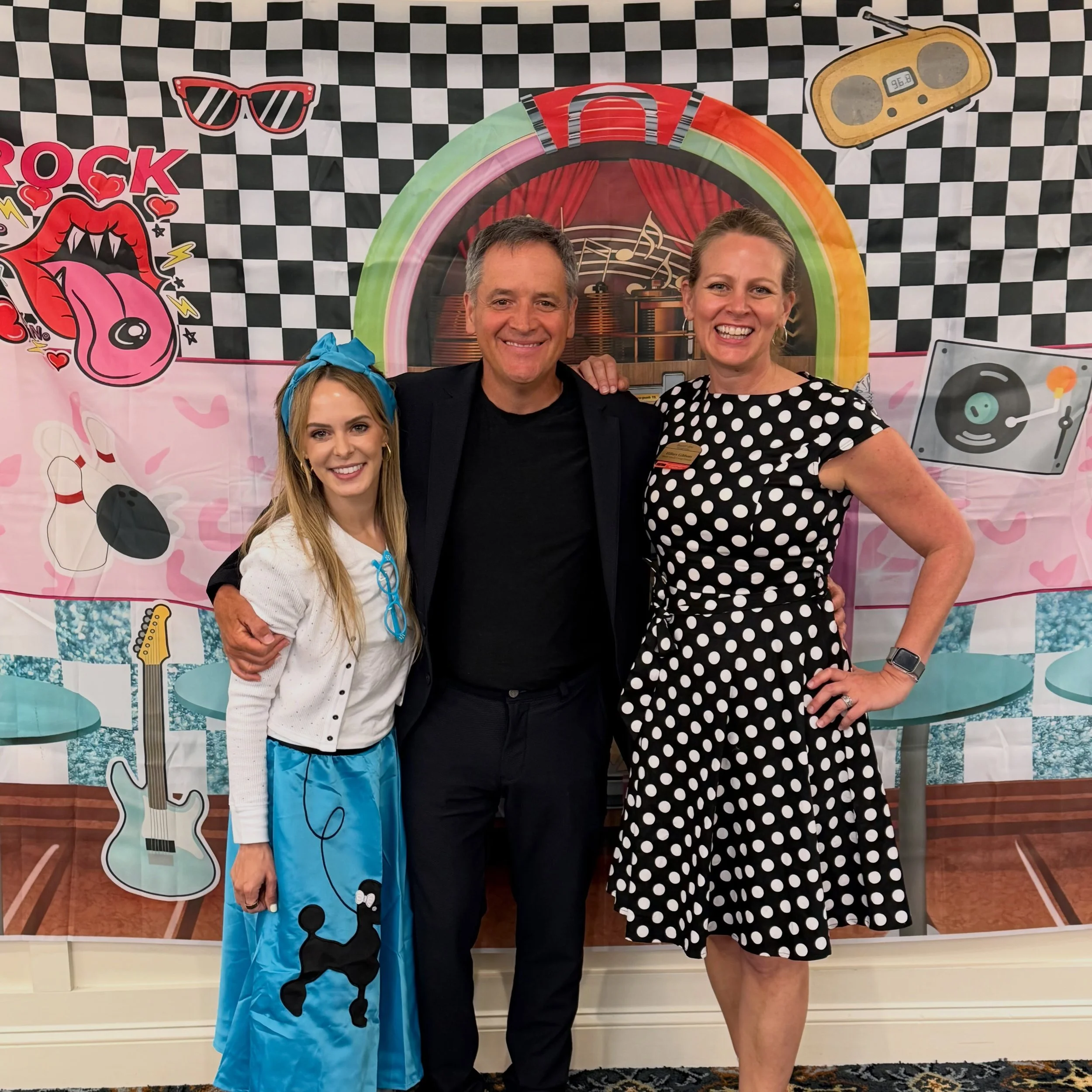 Voices of Vets had such a fun evening at Diner Night at @brightviewseniorliving Severna Park!

A special thank you to Hillary for her incredible partnership and support of Voices of Vets. Hillary, we love your themed parties, your creativity, and th