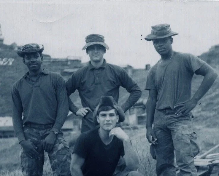 In Vietnam with some buds, circa 1970