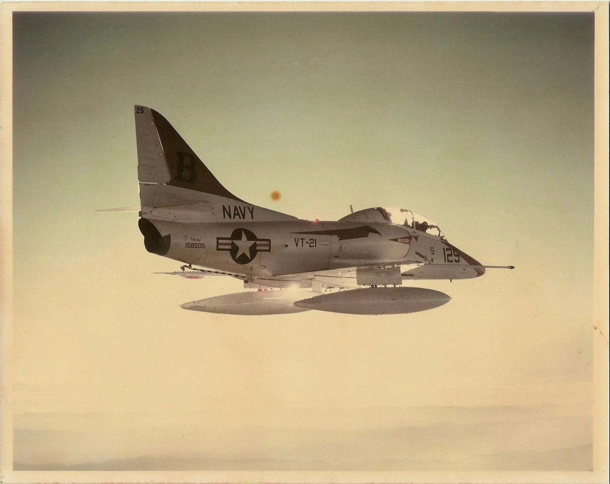 Advanced Jet trainer from my squadron, the TA-4J Skyhawk.