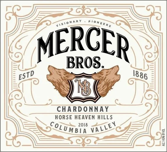 Mecer Bros. Chardonnay 2023 Washington NEW