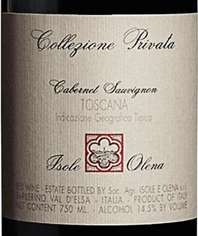 Isole e Olena Cabernet Sauvignon 2020 Italy NEW