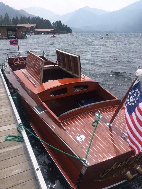 In case you missed it, this 1929 gorgeous Chris-Craft triple cockpit runabout is for sale! Contact me for details--I don't think she'll sit still for long.

#chriscraft #classicboat #woodenboat #woodboat #boating #atthelake #woodwork #woodshop #boat 