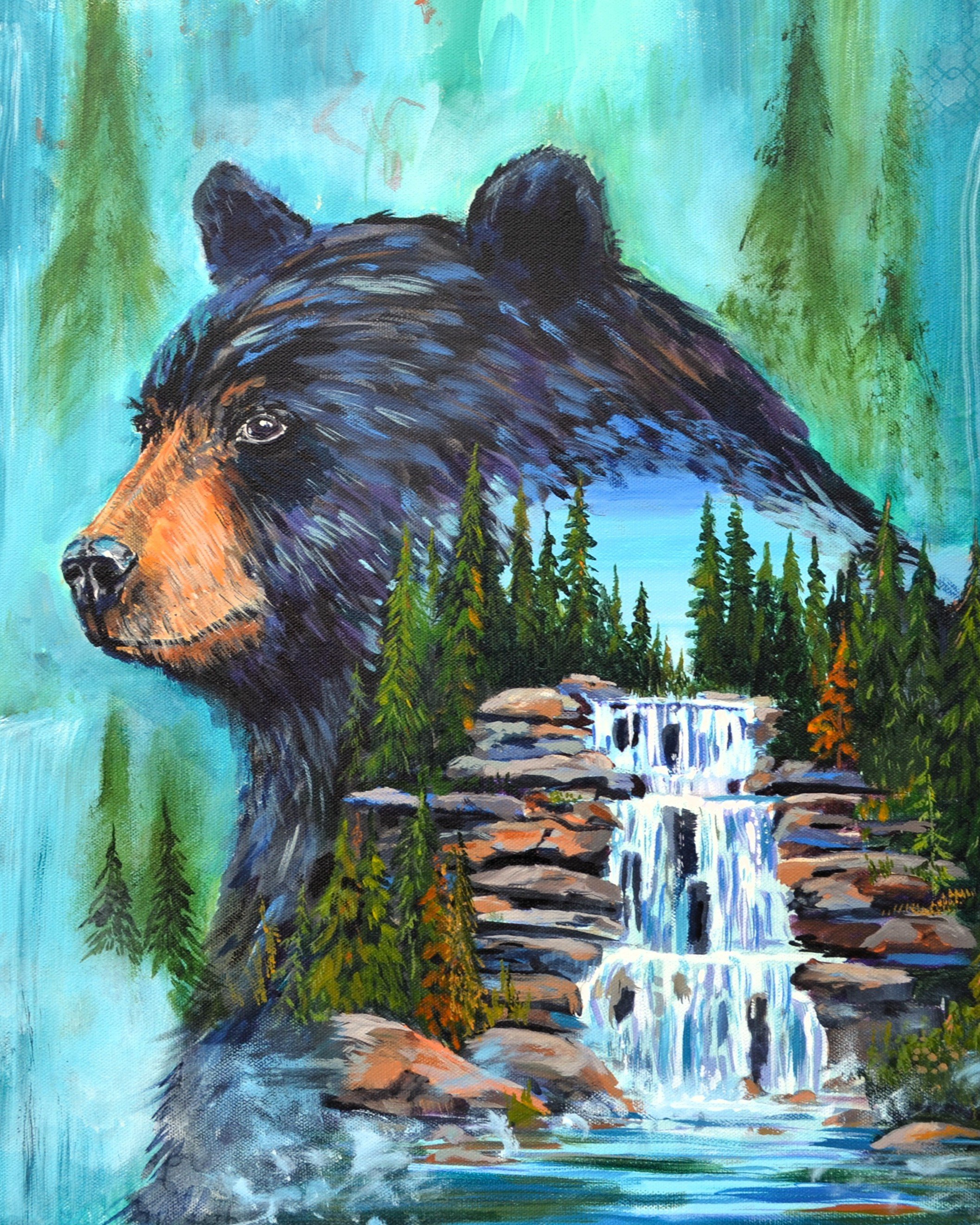 Guardian of the Wild Print