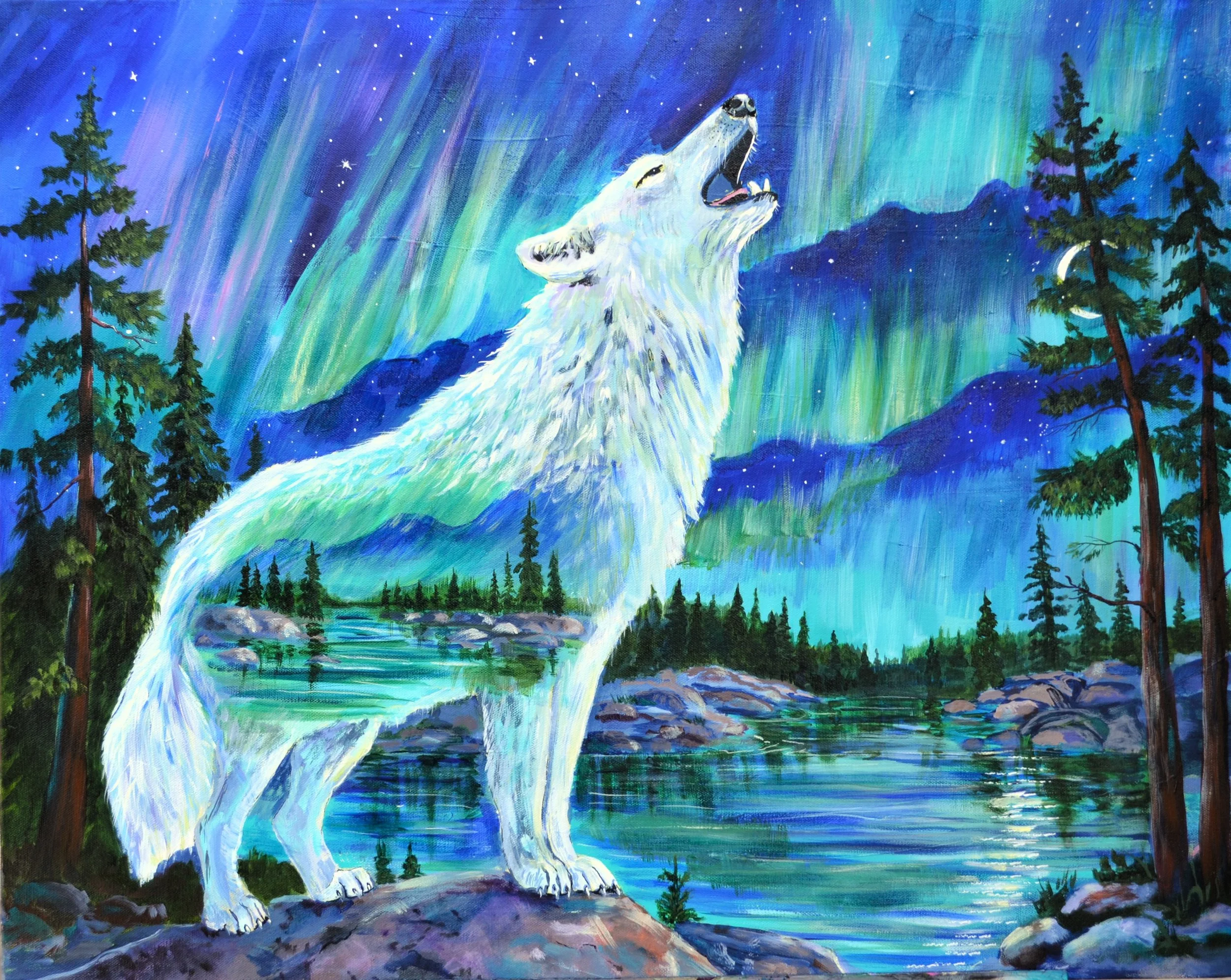 Echo of the North print
