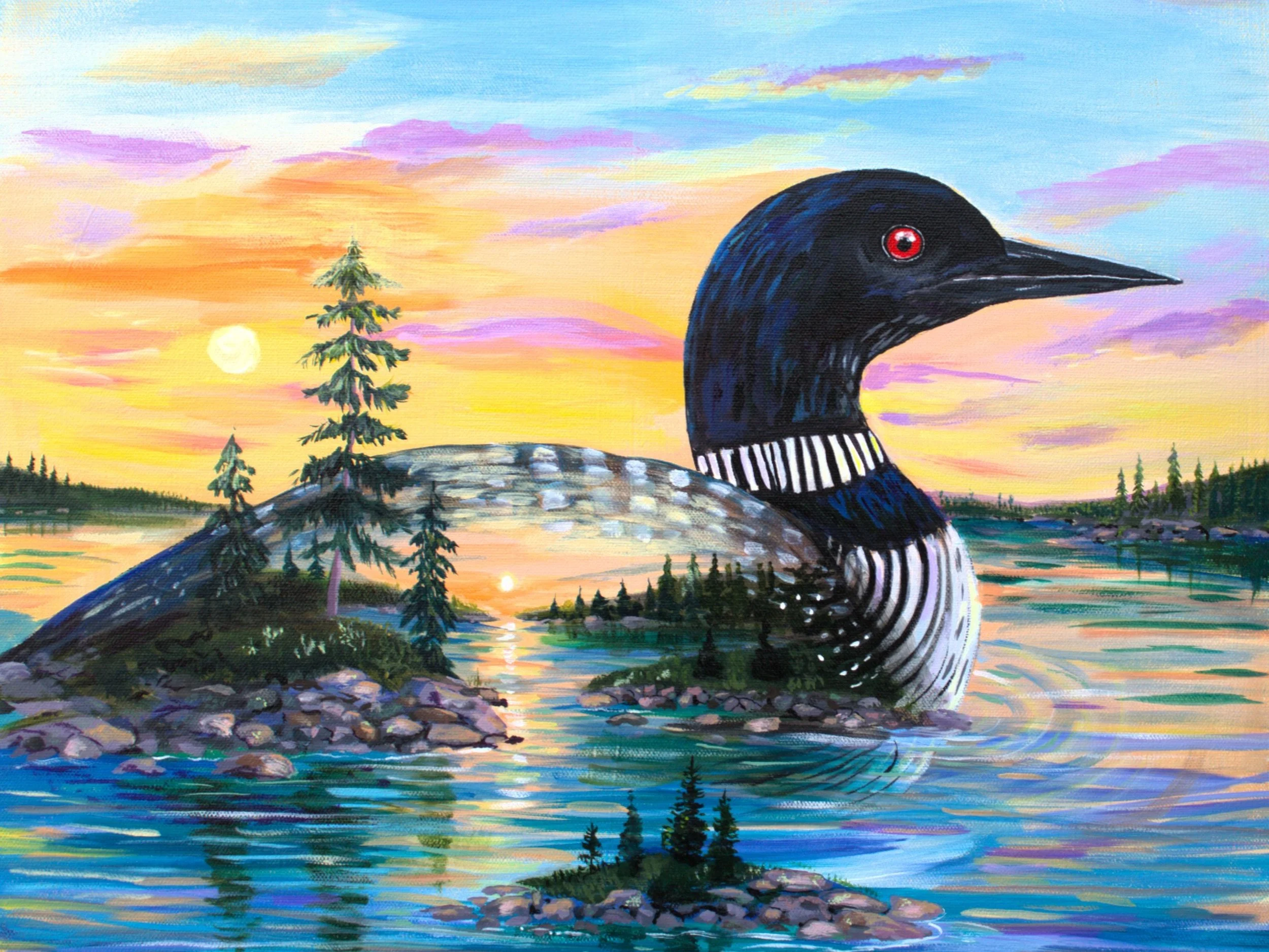 Voice of the Waters print