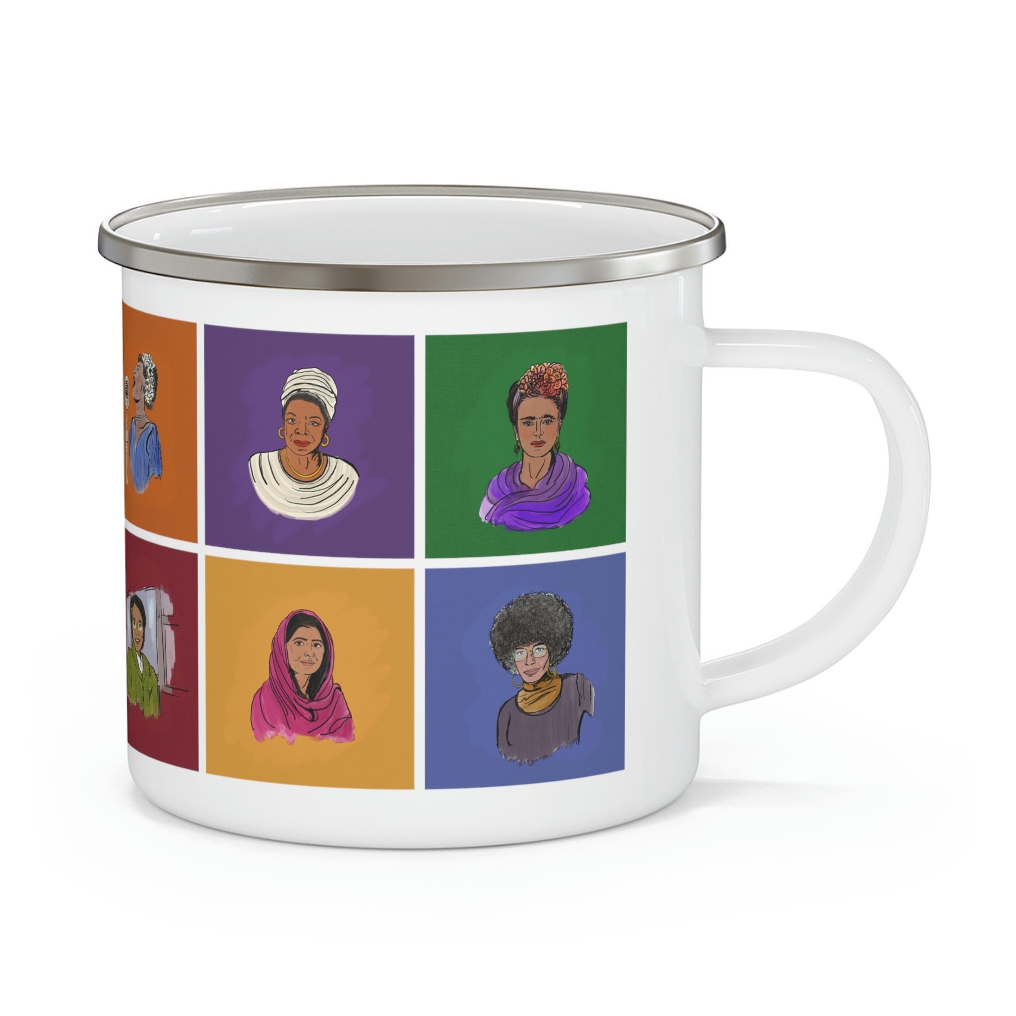 Feminists and Activists Enamel Mug