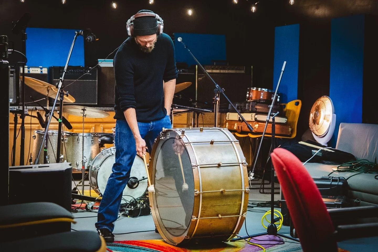 Big boom boom at the studio last week