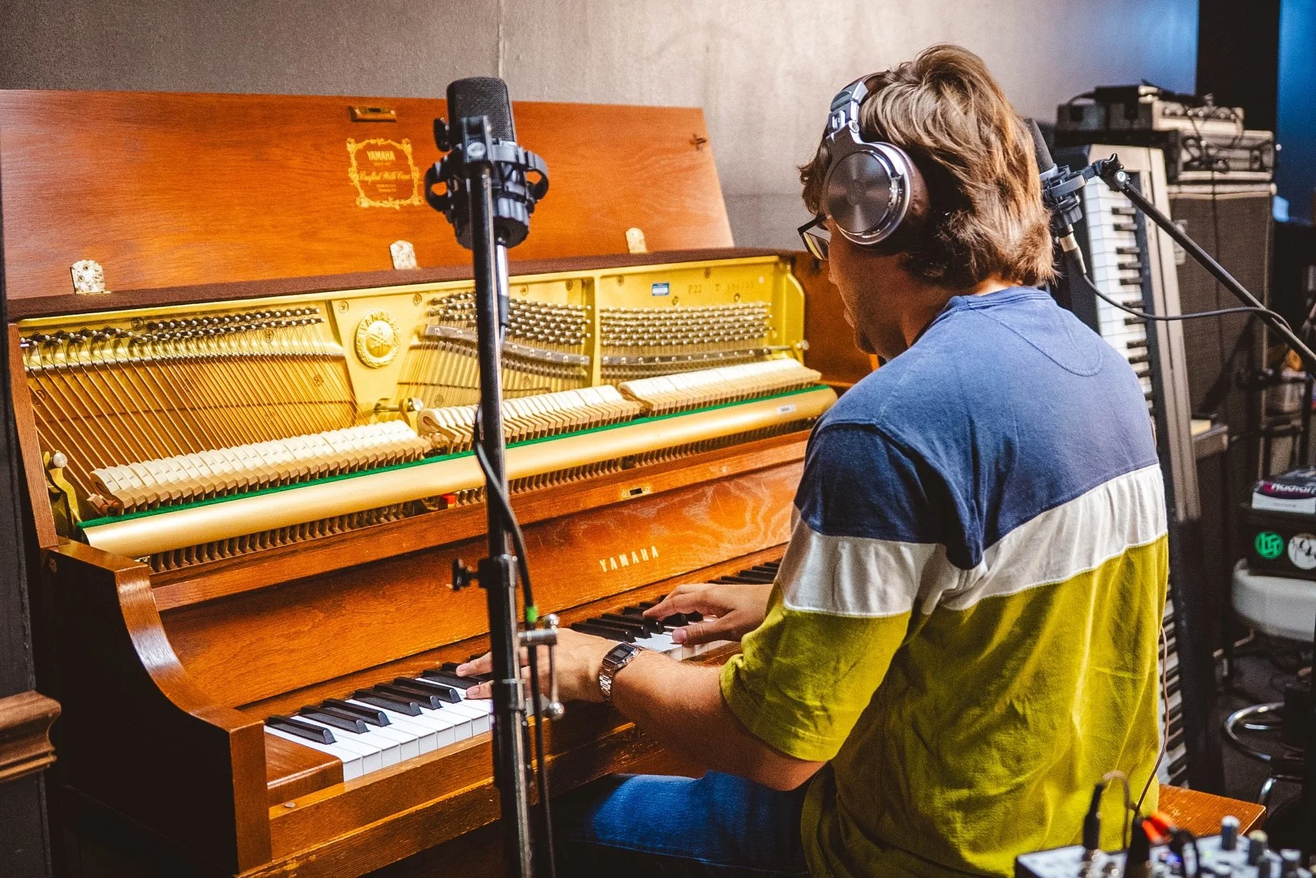 End of the week studio session at Albany Works