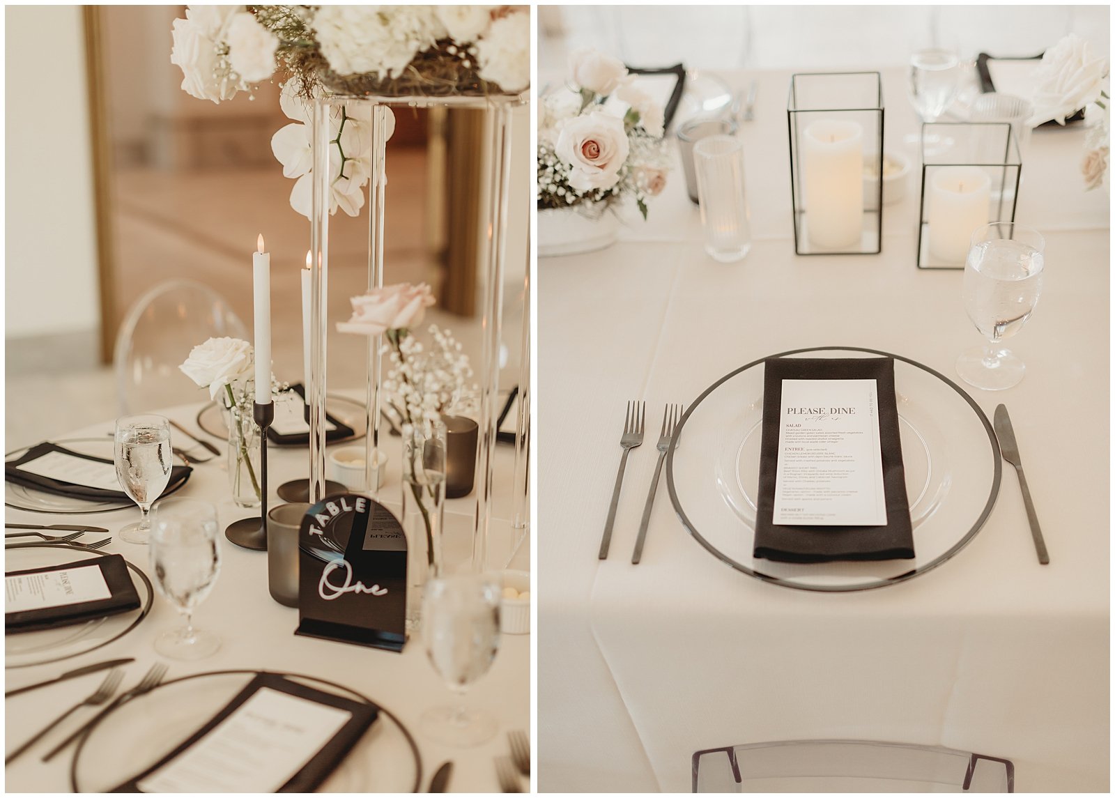 Romantic Modern Wedding at Chateau des Fleurs in Eagle Idaho by Ivory and Sage Events