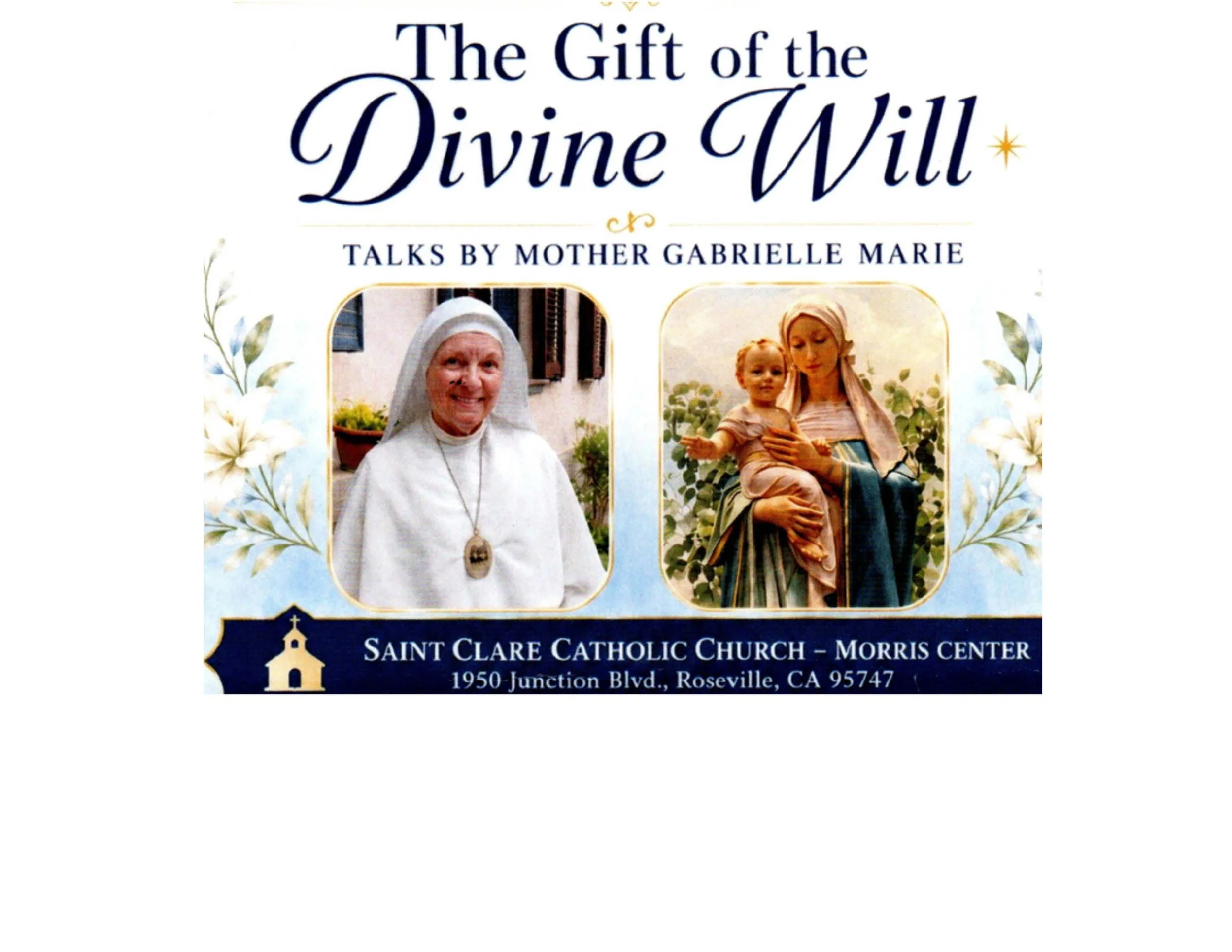 Distribute Flyers for Divine Will Retreat (August 8-9) After Mass