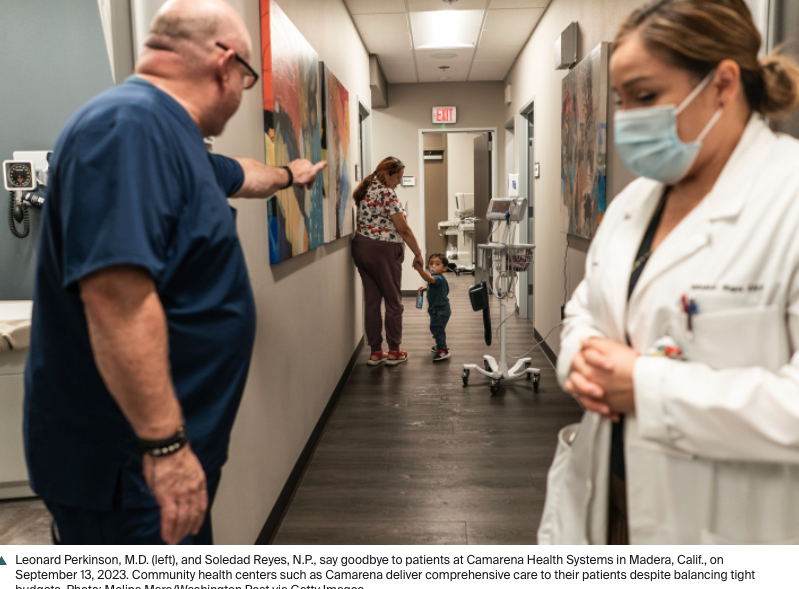 Health Centers Face Staff Shortages, More Patients
