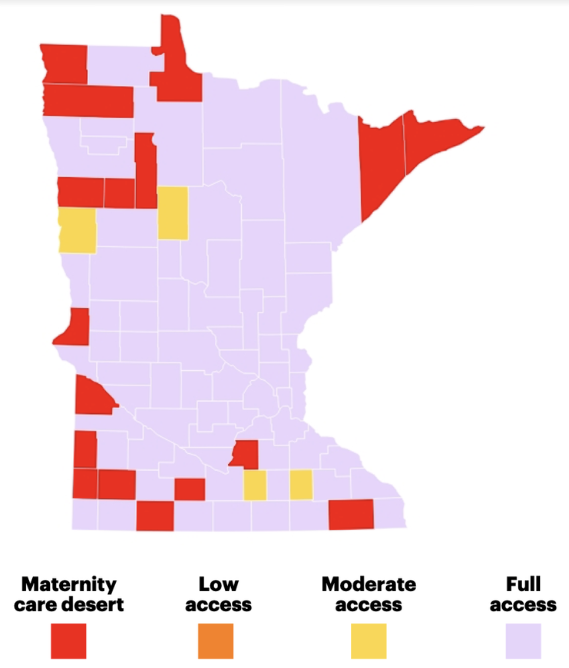 35% of US Counties Are Maternity Care Deserts