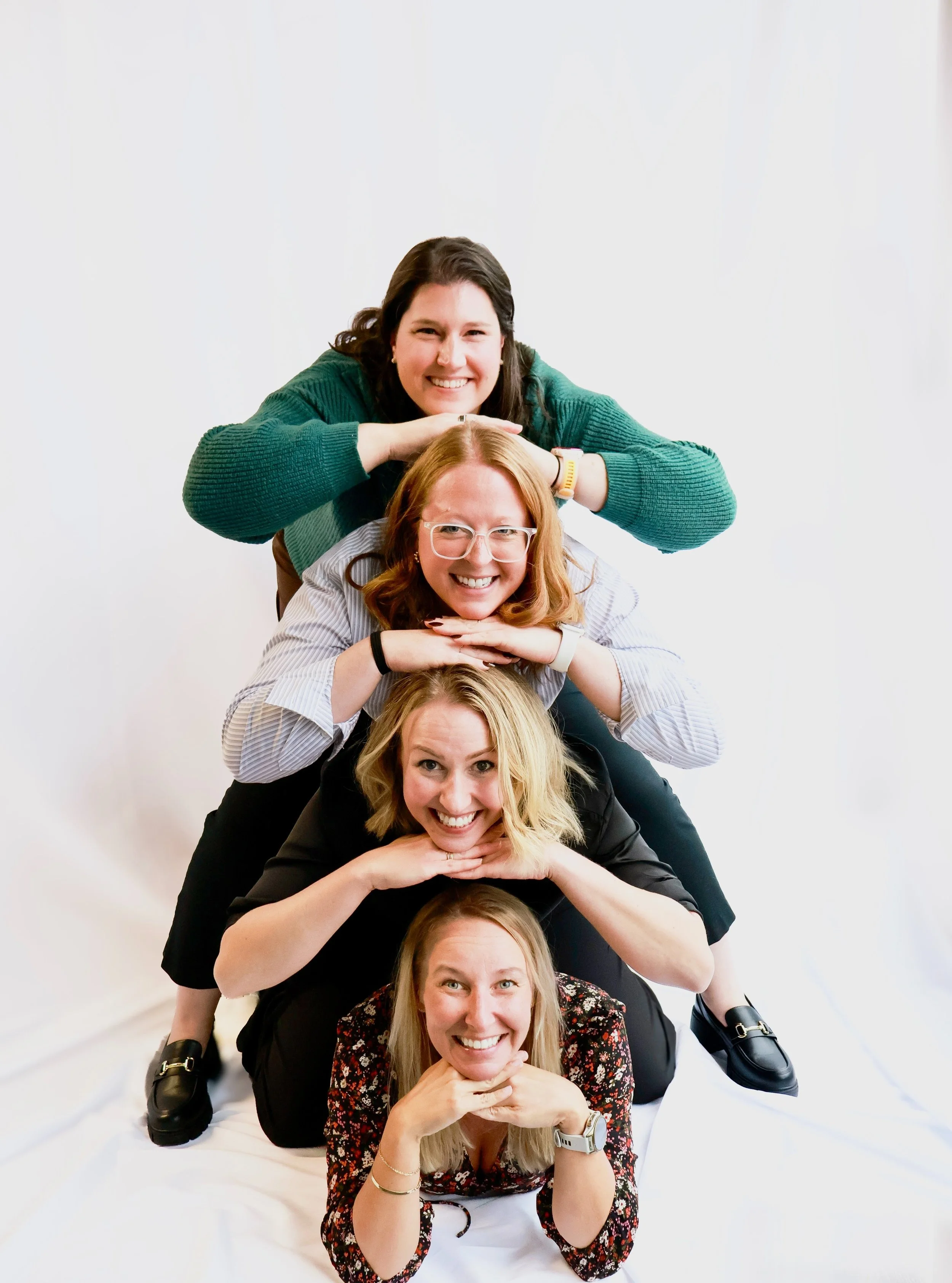 When you hire a professional photographer for headshots, but the team has other plans&hellip; 📸💥

I think we nailed the"1990s JCPenney Family Photo" vibe 😆 #mnachc #mnhealthcenters #akwardfamilyphotos #awkwardcoworkerphotos