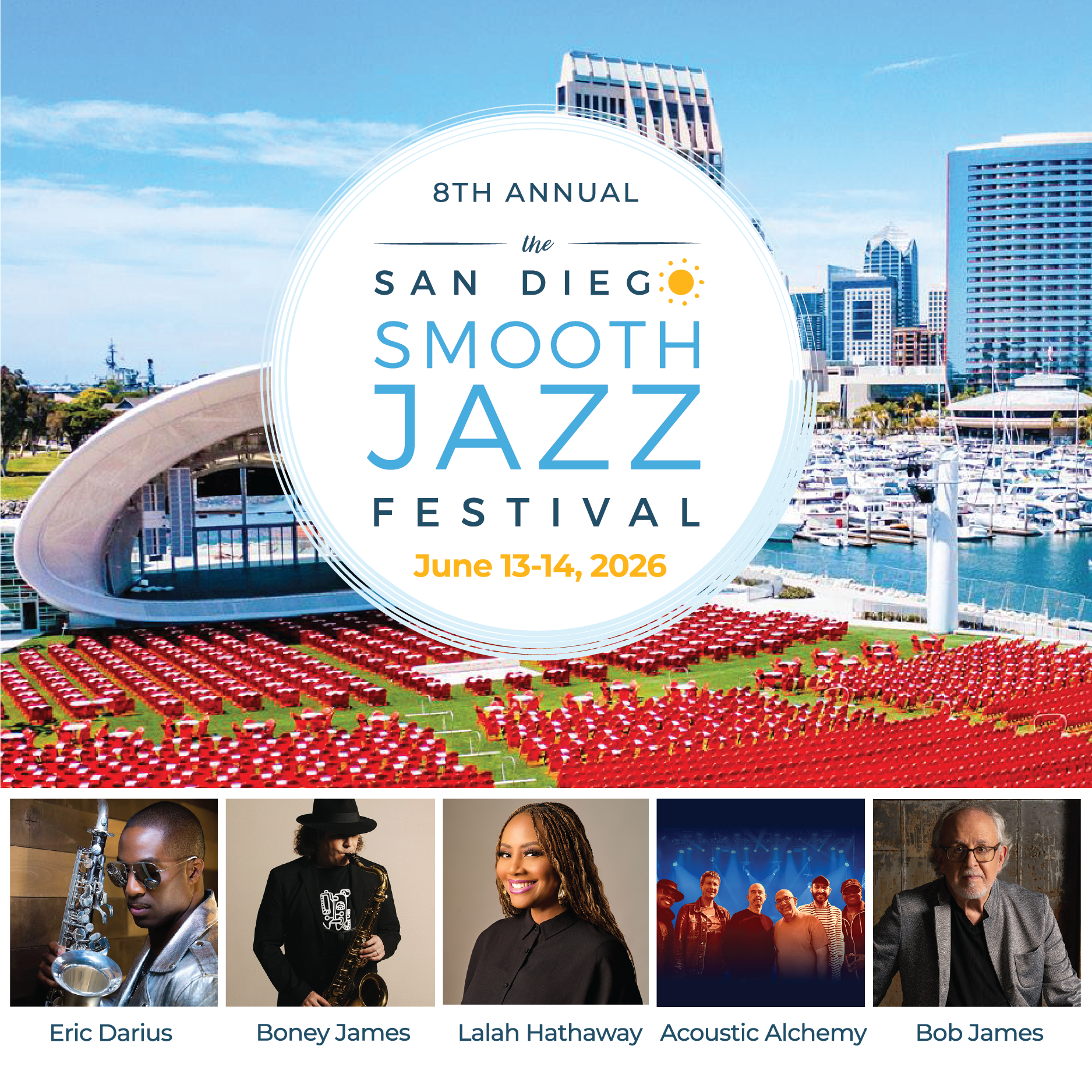 ERIC HOSTS THE 8TH ANNUAL SAN DIEGO SMOOTH JAZZ FESTIVAL!