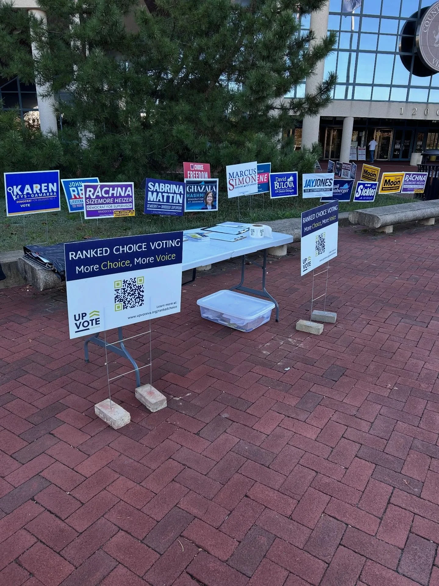 Our volunteers are the best! We made new friends and gained new supporters of #rankedchoicevoting because our amazing folks spent their sunny Saturday on strengthening democracy.