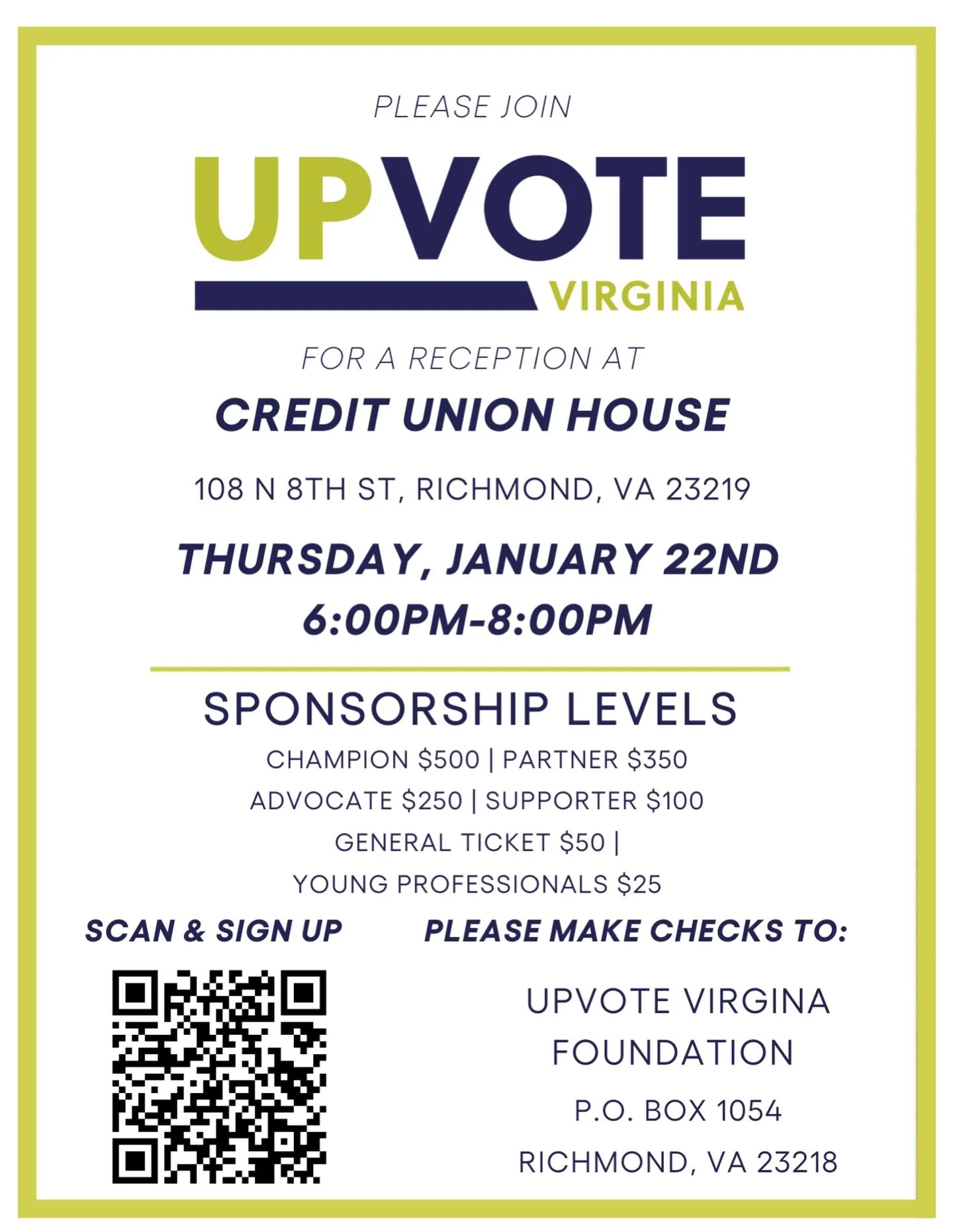 We are excited to announce that UpVote will be hosting its inaugural Ranked Choice Voting Day Celebratory Reception on January 22nd, 2026 &mdash; the day before RCV Day (1/23)🗳️

This is an amazing opportunity to learn about the work we are doing to