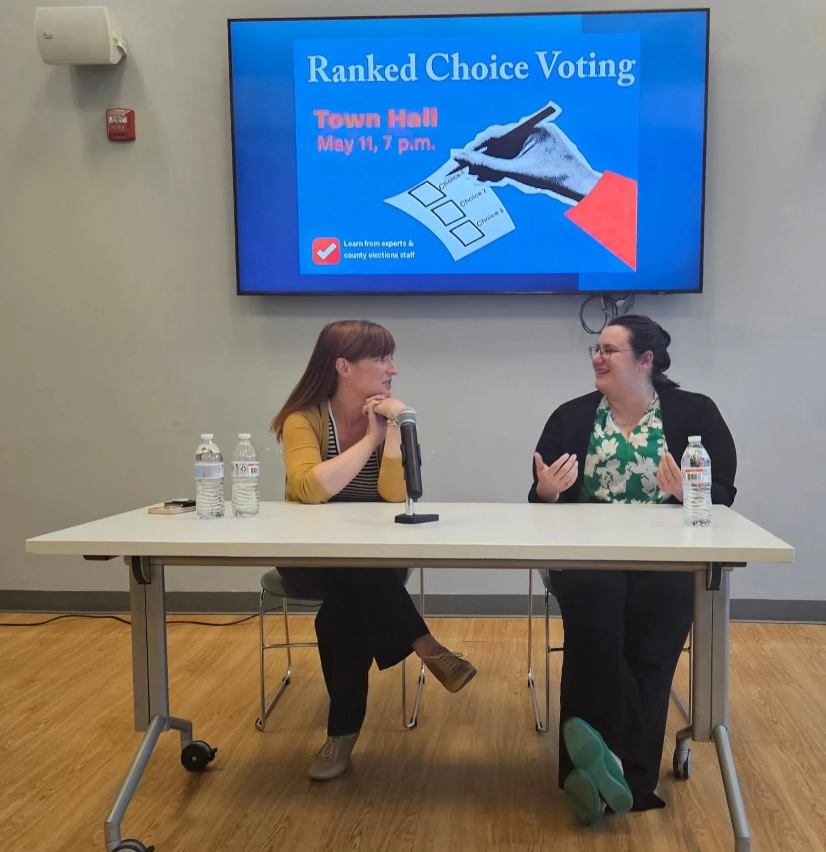 Thanks so much to @walteralcornffx for hosting a town hall on #rankedchoicevoting - it&rsquo;s always a joy to work with @arlingtonvotes and see so many of our NOVA volunteers!