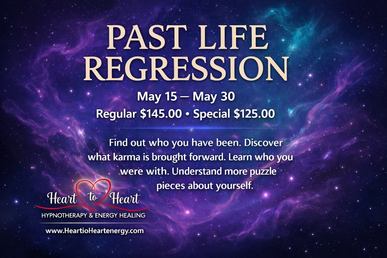 Past Life Regression special