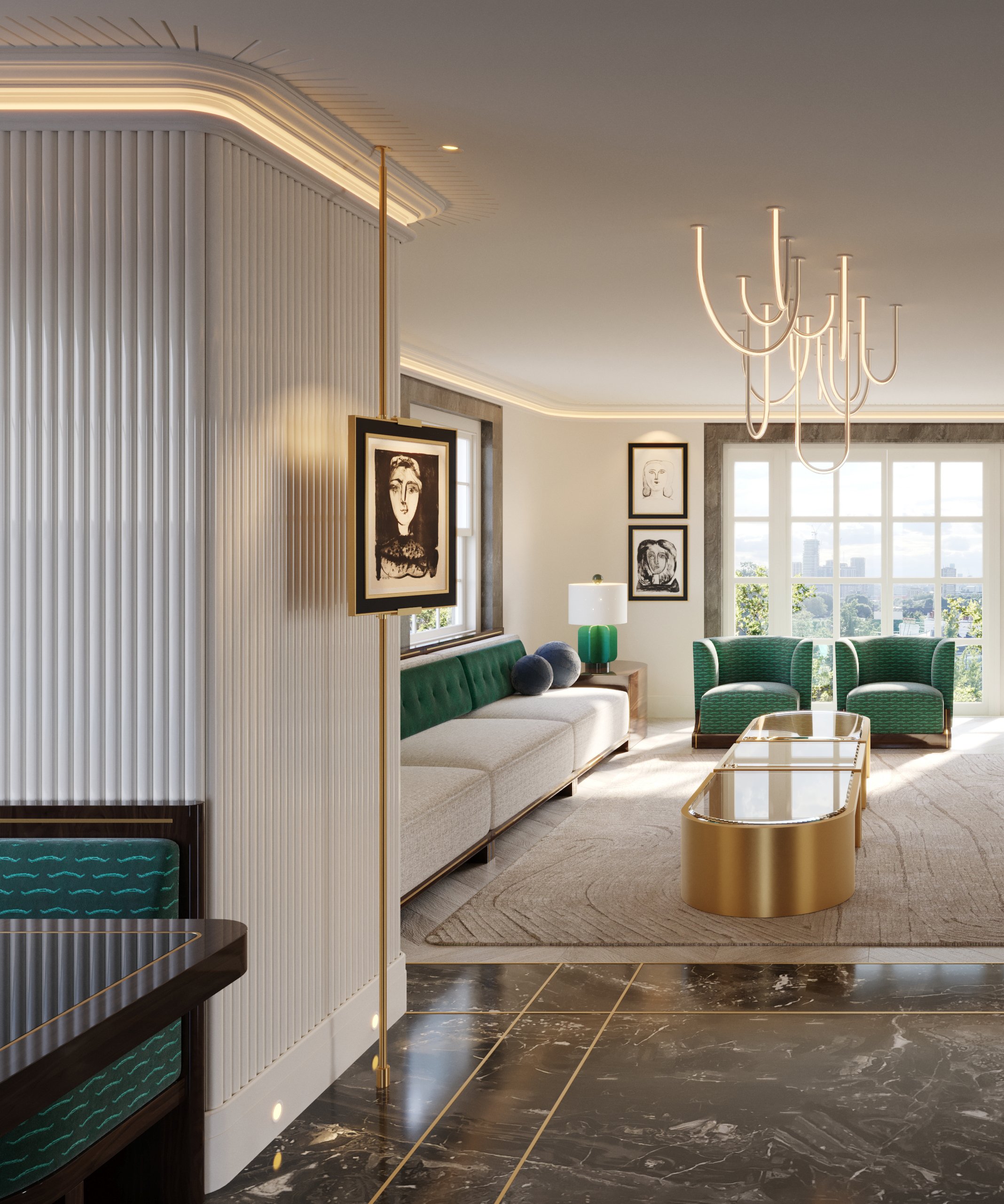 A Bespoke Penthouse Interior Above Abbey Road, London