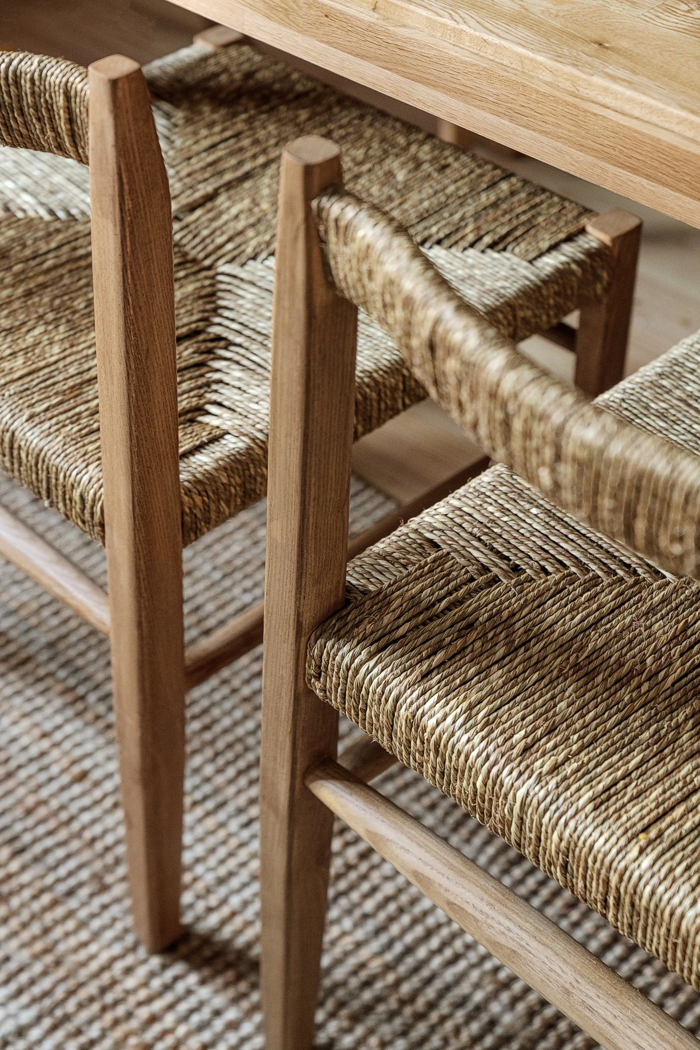 luxury interior design London beach house dining room bespoke joinery in Gdansk Poland