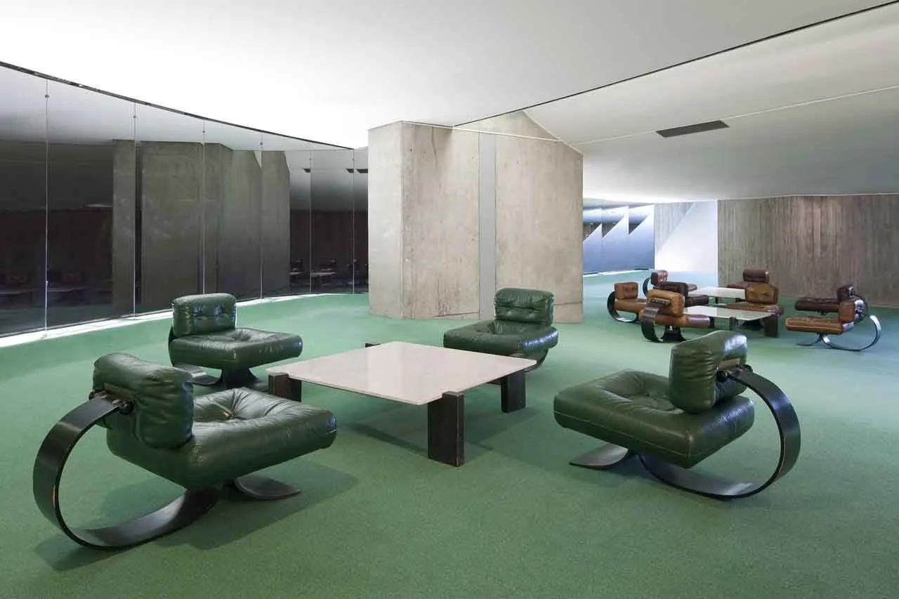 The Communist Party Headquarters by Oscar Niemeyer in Paris, France