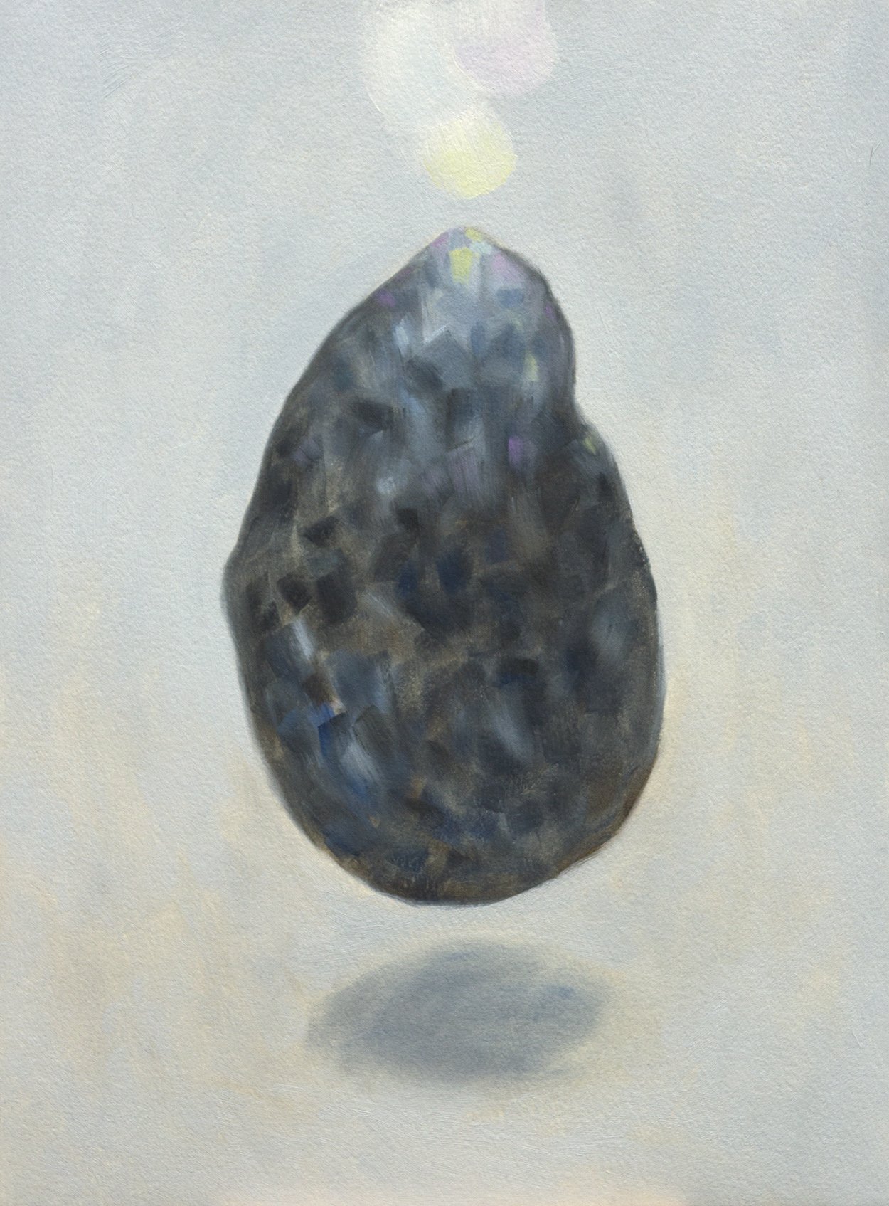   Underlying No.8  , 2014, oil on paper, 31 x 23 cm 