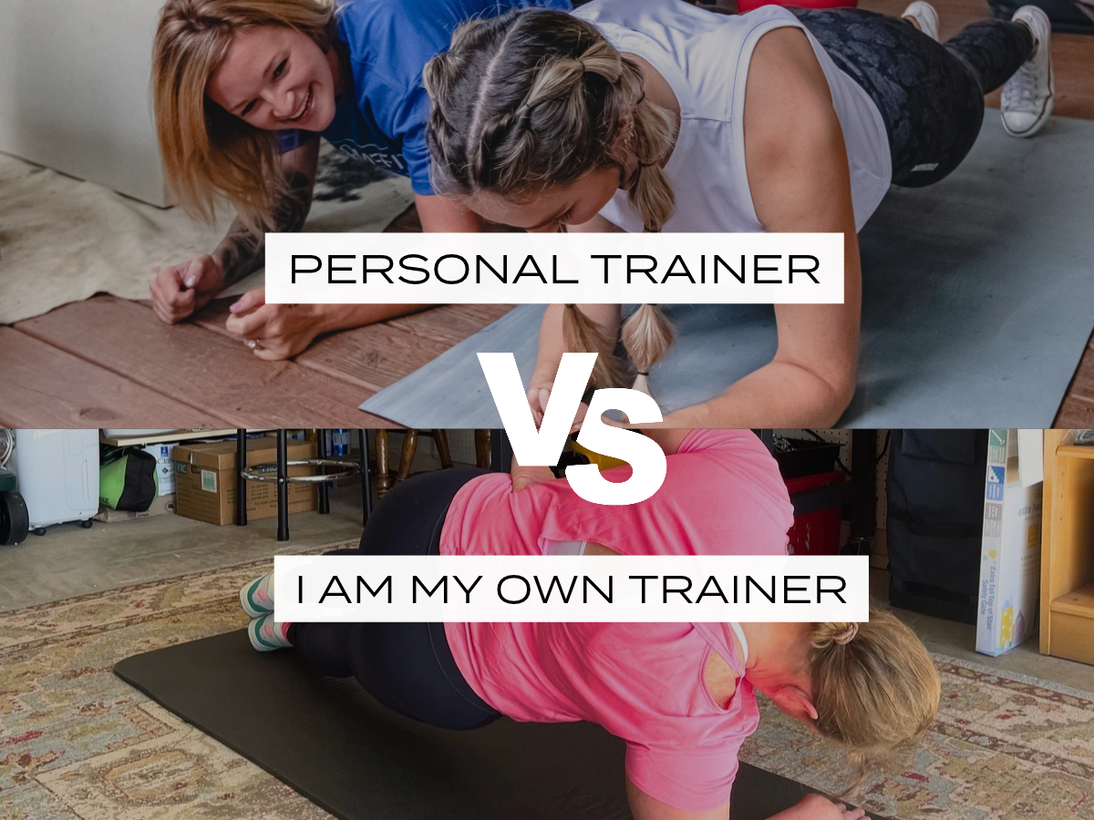 HOMEFIT personal training vs working out alone - Benefits of personal training