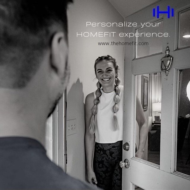 Welcome to a workout where the comfort of home meets the customization of professional training. At HOMEFIT, we bring the expertise to your doorstep, literally! Smile as you open the door to a personalized fitness journey that caters to your unique g