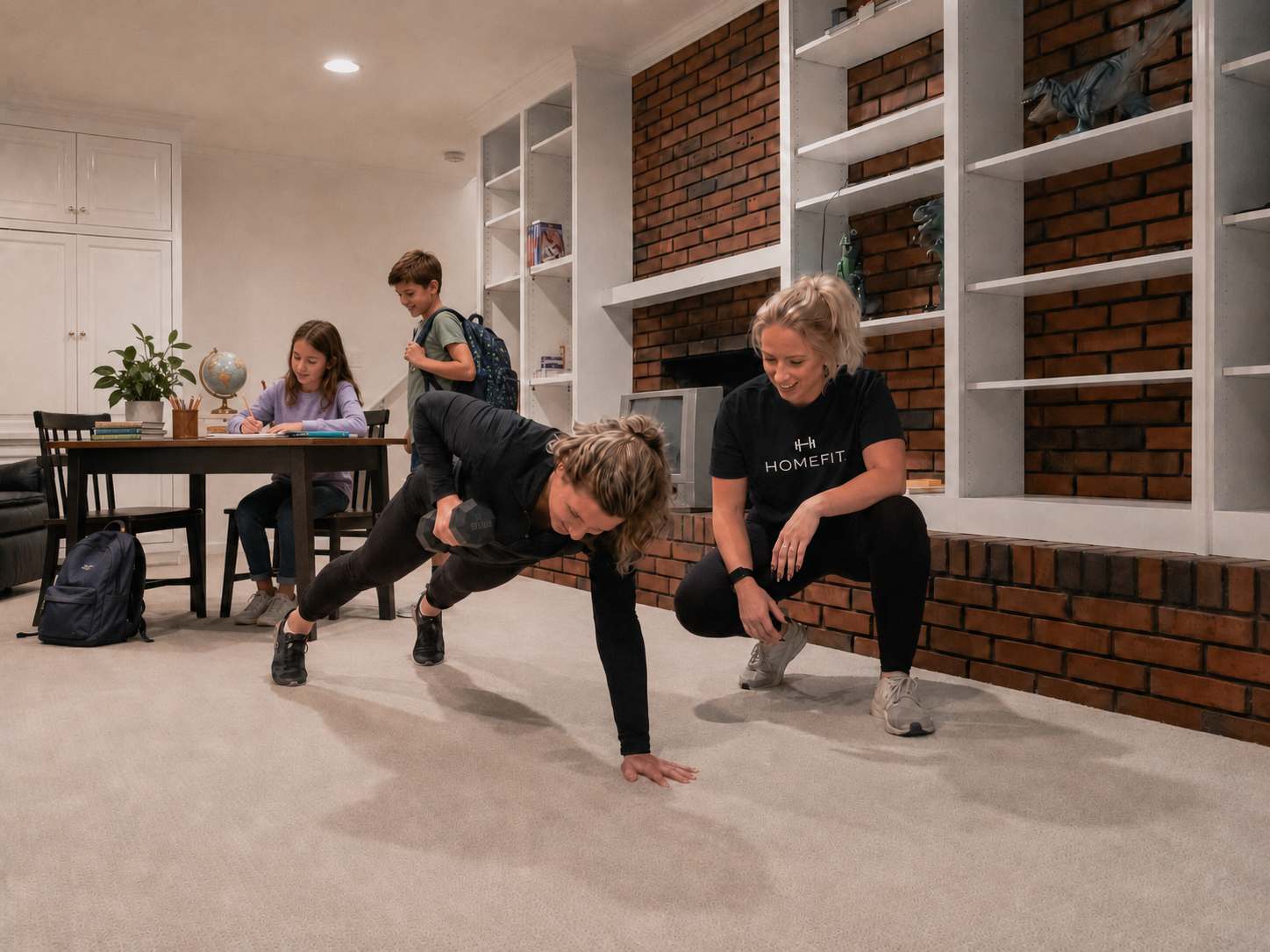 From Soccer Practice to Squat Rack: Why In-Home Training Is the Only Workout That Fits Your Family's Schedule during back to school season