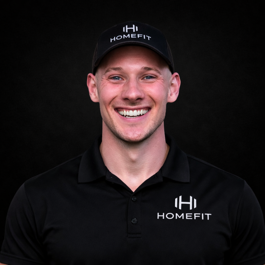 Daniel Johnson HOMEFIT Murfreesboro personal trainer providing in-home fitness coaching, strength training, and customized workout programs in Middle Tennessee.
