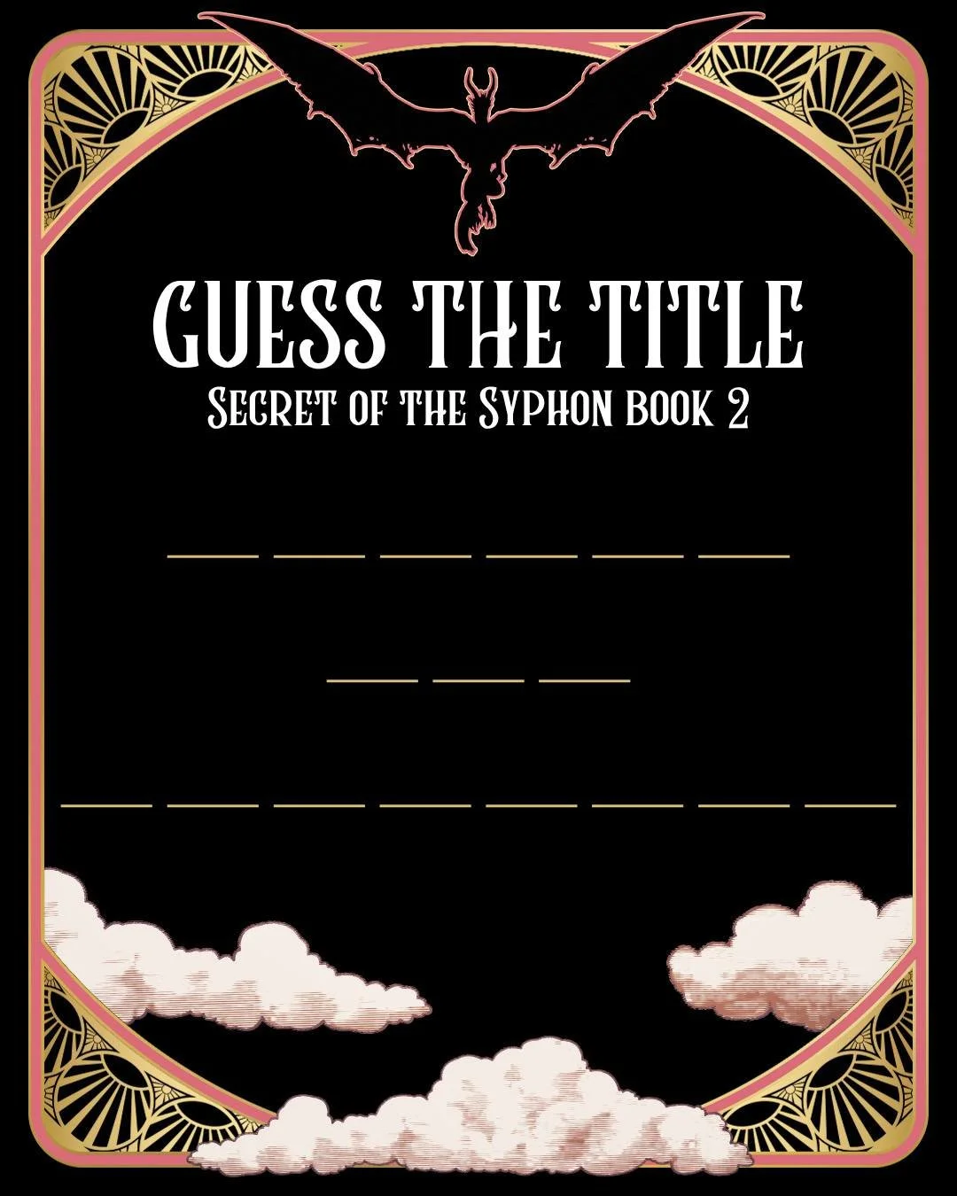 It's time to guess the title for book 2 in my Secret of the Syphon series!!!!!

Drop your guesses in the comments below ⬇️

If you're new here, Spark the Flames is the first book in my an epic urban fantasy romance series, Secret of the Syphon. If yo
