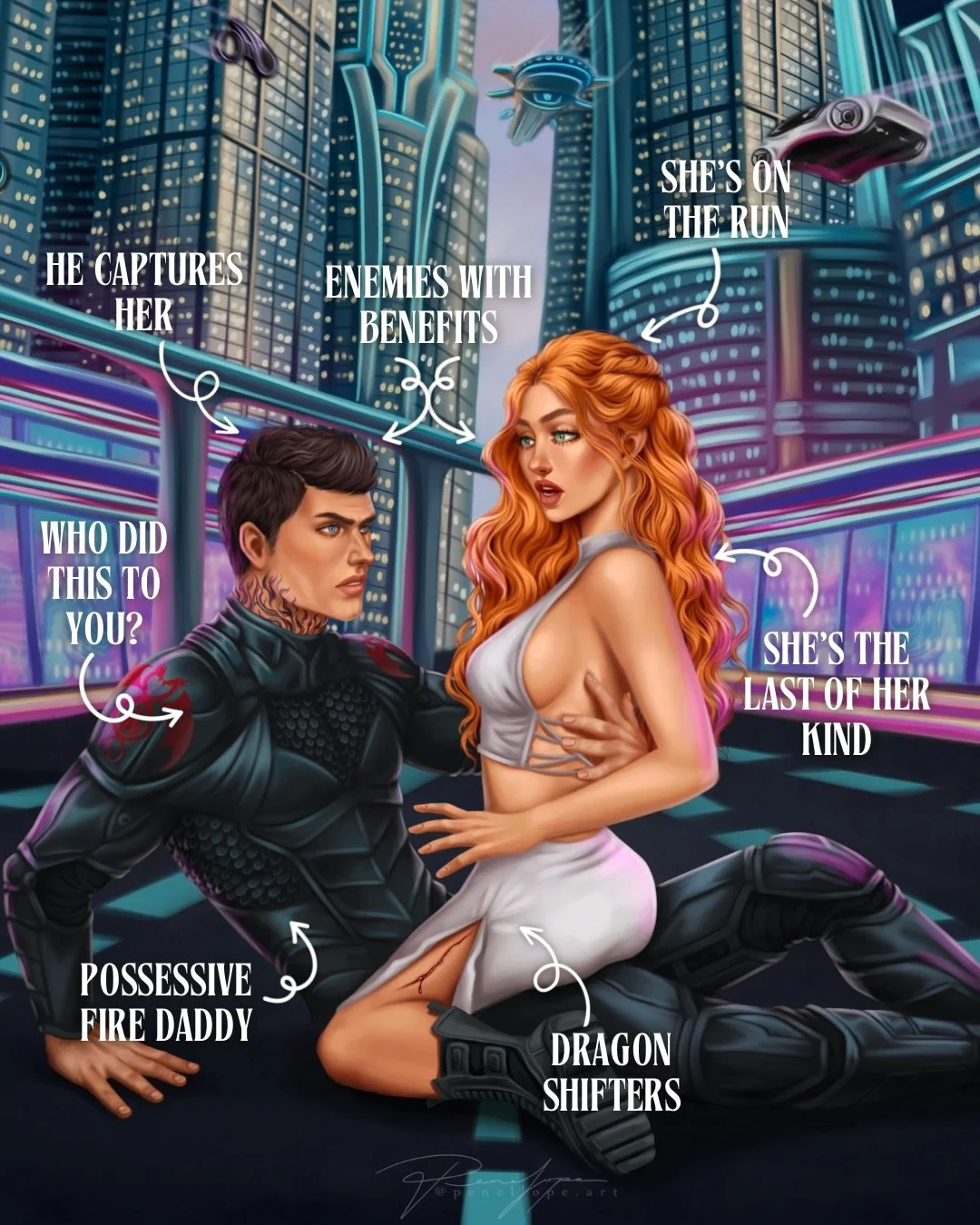 If you&rsquo;re a fan of possessive heroes and feisty, badass heroines...

Then you may enjoy Spark the Flames, an enemies with benefits epic urban fantasy romance with dragon shifters, a fire daddy, a FMC out for revenge, found family, and court int