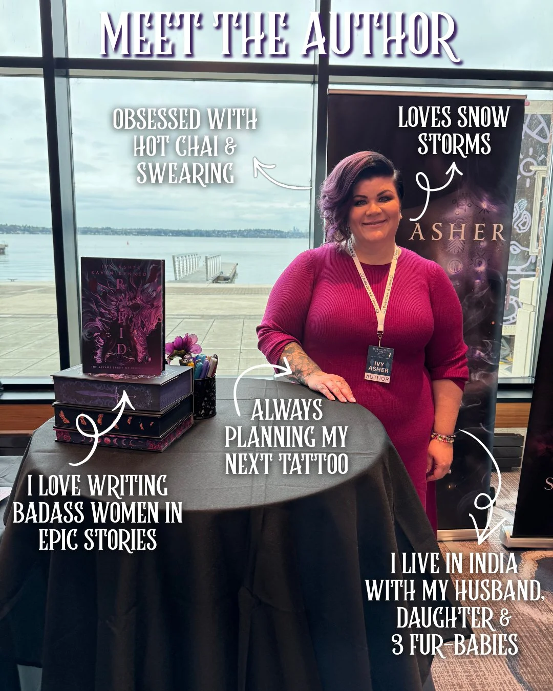 Meet the author ✨

There's lots of new faces here, so I wanted to take a chance to introduce myself!

I&rsquo;m Ivy Asher and I write badass women in romantasy books that will make you laugh, cry, feel the heat &amp; leave you begging for more.

I cu