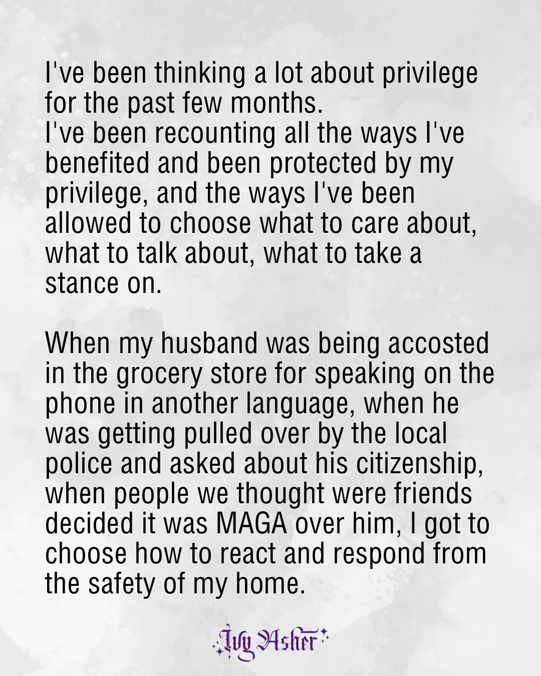 Finding my voice. Find yours too.