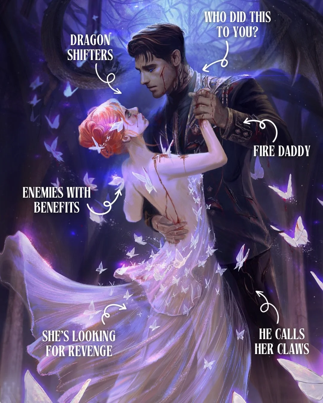 If you&rsquo;re a reader who likes nicknames, banter, and a MMC who asks, &ldquo;Who did this to you?&rdquo;...

Then you&rsquo;ll enjoy Spark the Flames, an enemies with benefits epic urban fantasy romance with dragon shifters, a fire daddy, a FMC o