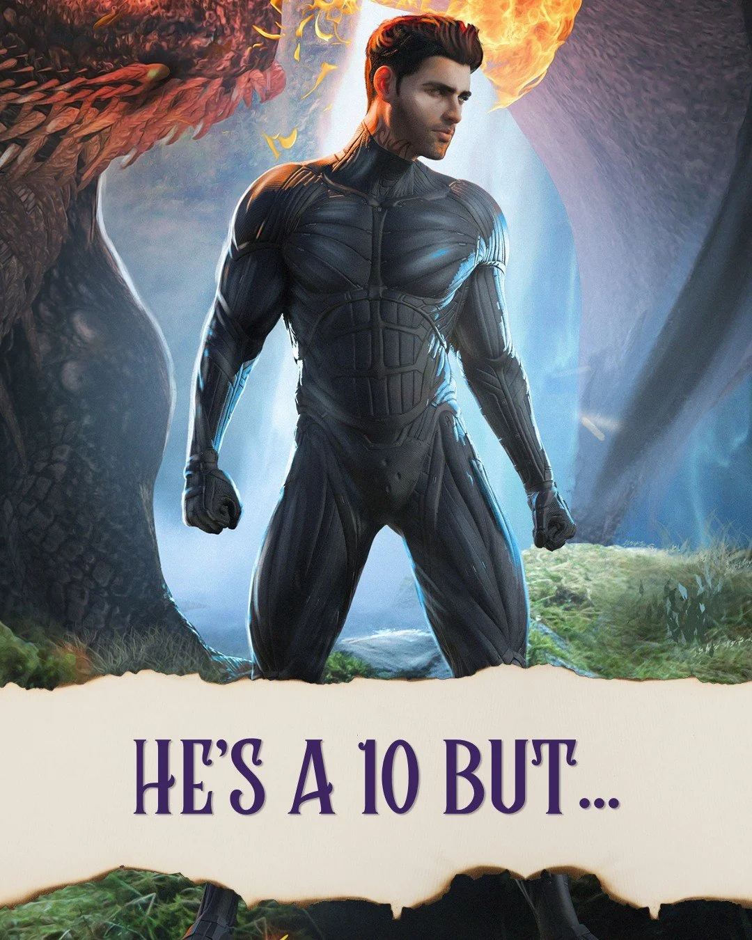 He's a 10 but... 

Aeson Noctis edition 🔥

Which of these is your favorite?!

Aeson is the MMC in Spark the Flames! It's the first book in an urban romantasy series with sizzling enemies to lovers romance, dragon shifters, fast-paced action, and an 