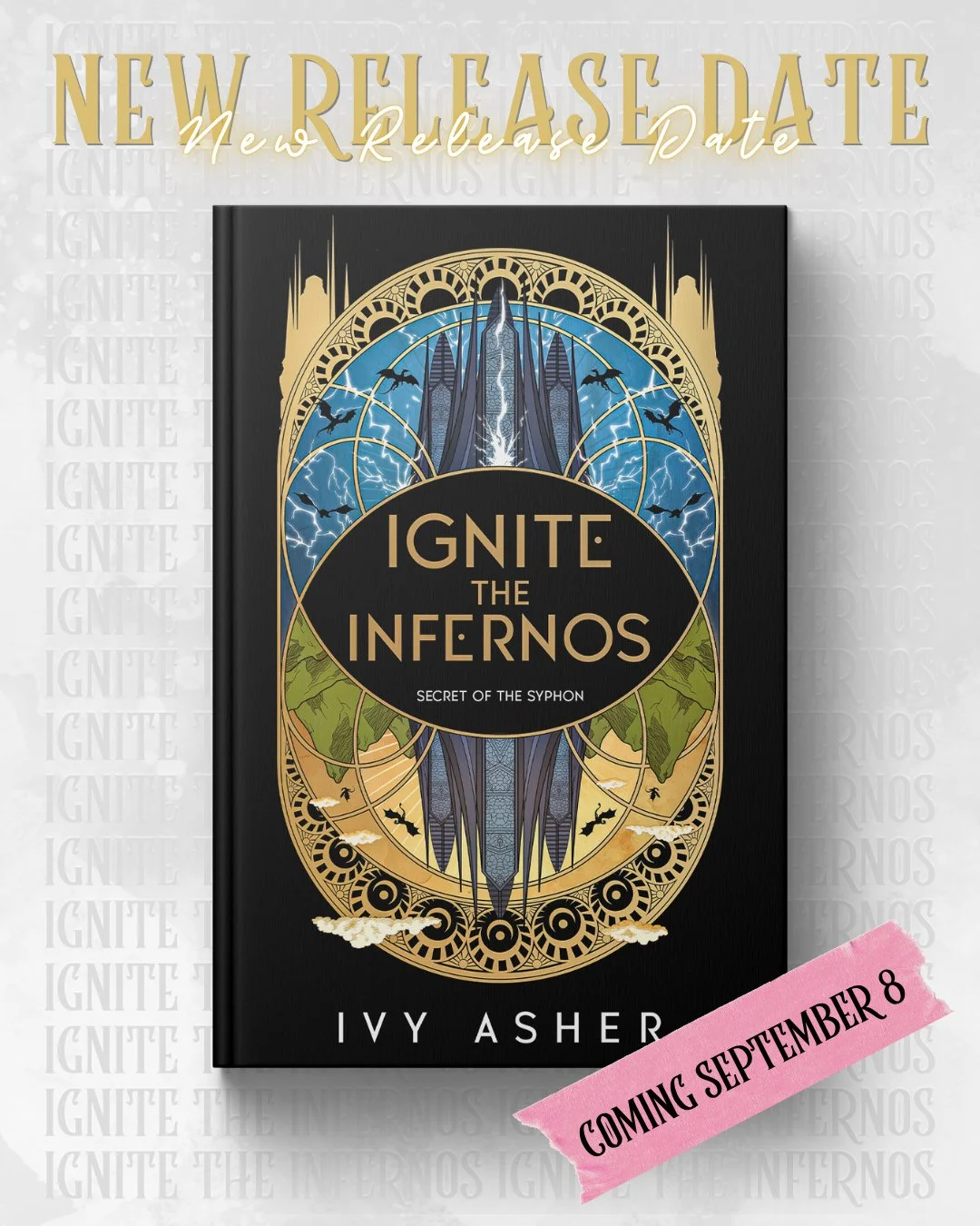 Ignite the Infernos has a new release date: September 8, 2026

With all the craziness going on everywhere affecting everything, the release date for Ignite the Infernos had to shift a little. Podium and I are working  hard to get the ebook, paperback