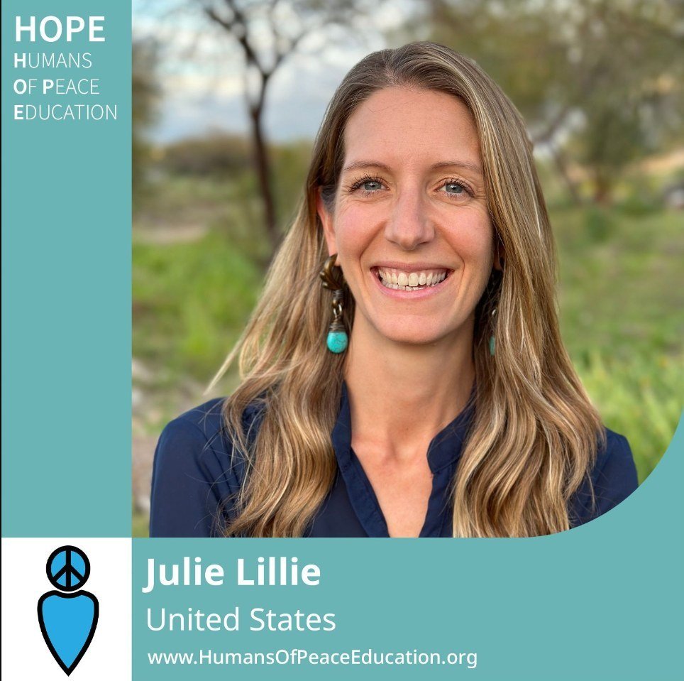 What an honor to be added to Humans of Peace Education, a project developed by International Institute on Peace Education &amp; Association of Historical Dialogue and Research. I am so proud to be joining this inspirational group of peace educators f