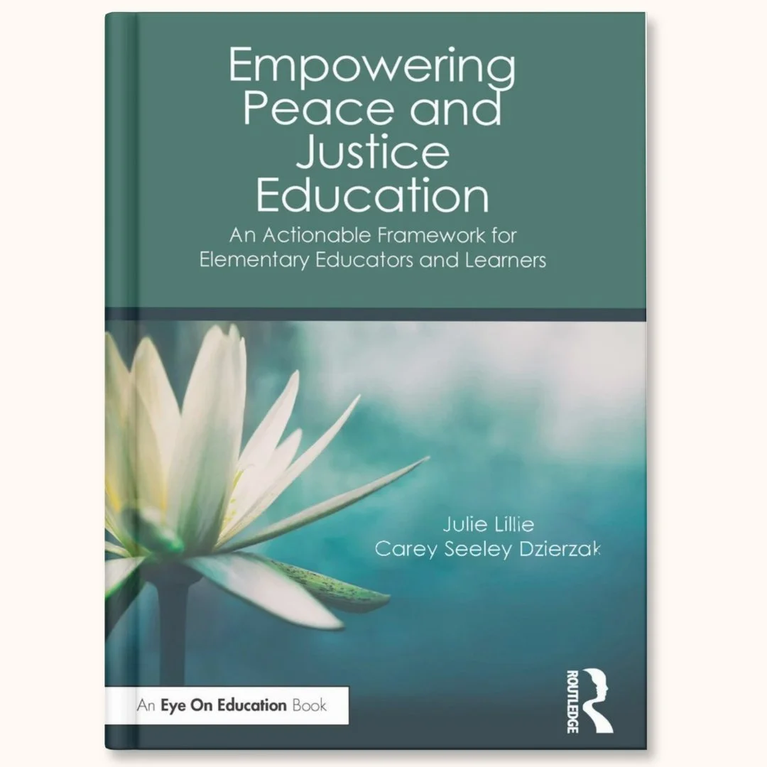 🥳 Can you believe it... our book, Empowering Peace and Justice Education was released ~ 1 year ago!! I'm so proud of this guidebook and it's been amazing to hear positive impact stories from a few readers/implementers. If you haven't gotten your boo