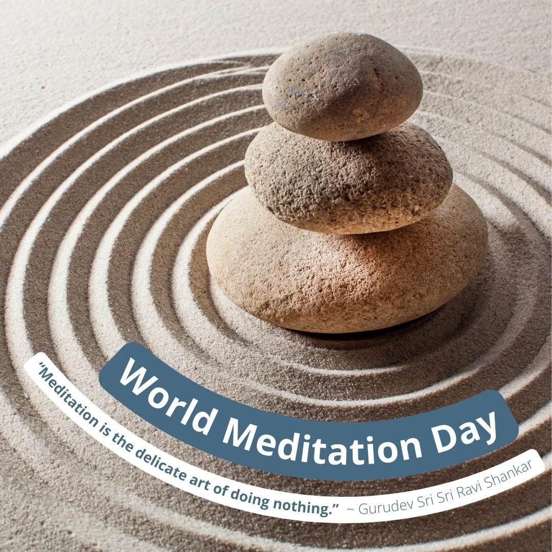 World Meditation Day is almost here - (Dec 21)! There are so many benefits to mindfulness and meditation...
🧠  increases gray matter of the brain in the areas of learning, improves cognition 
😊 calms the nervous system, improved emotion regulation
