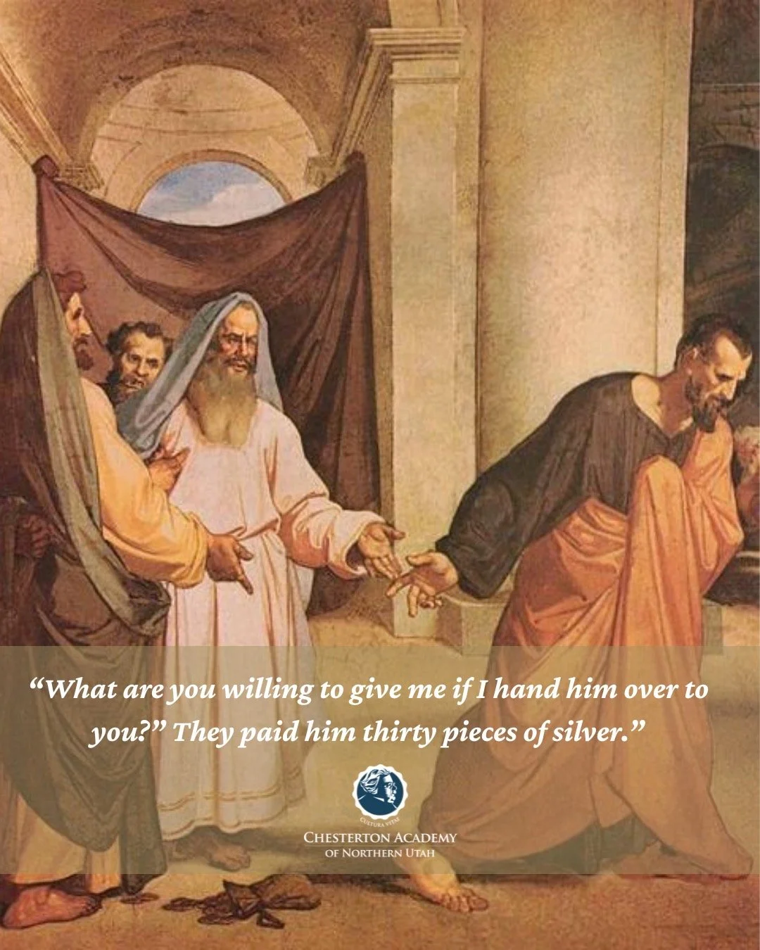The Feet Of Judas by George Marion McClellan

Christ washed the feet of Judas! 
The dark and evil passions of his soul,
His secret plot, and sordidness complete,
His hate, his purposing, Christ knew the whole,
And still in love he stooped and washed 